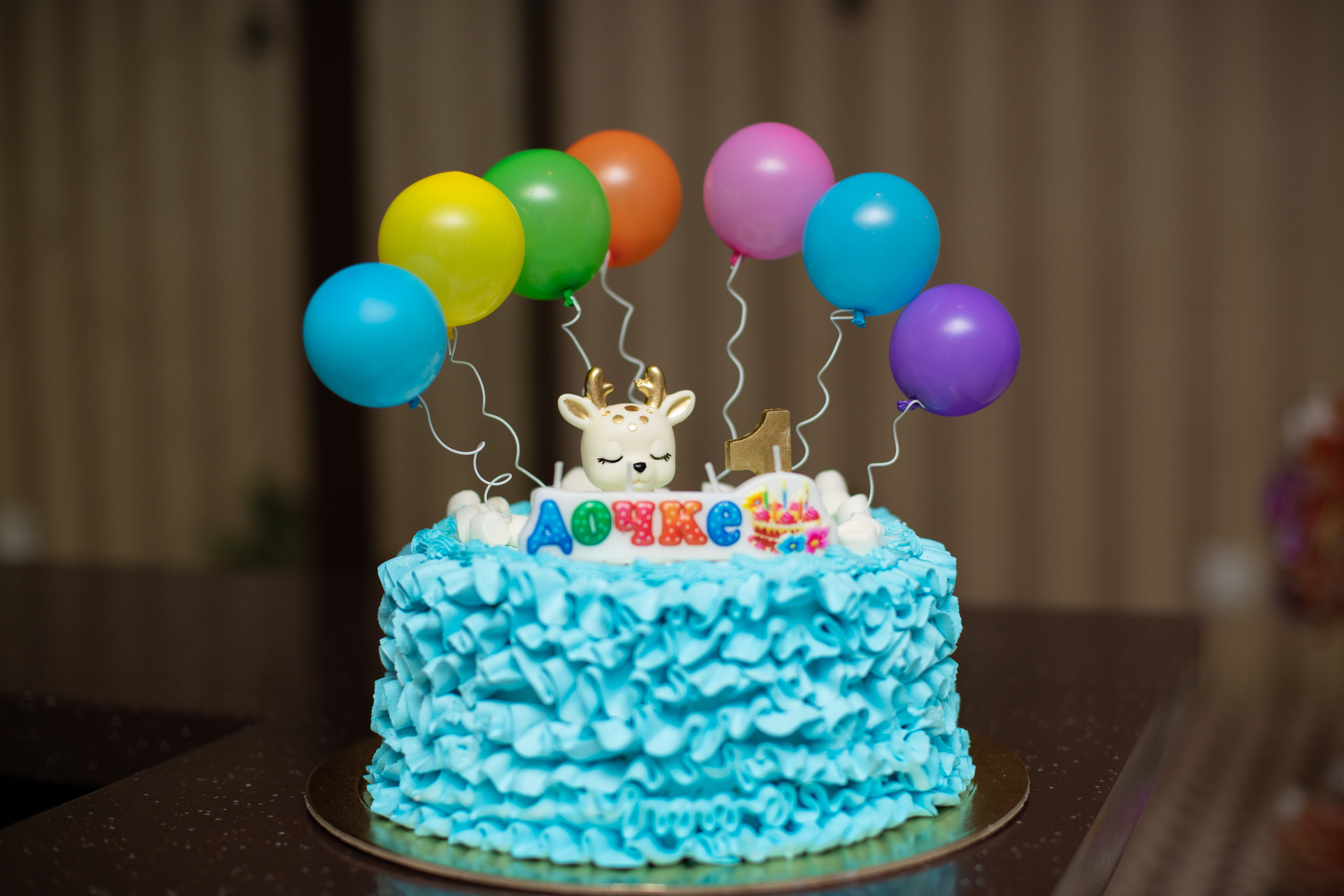 Годовасие Доминики в банкетном зале Пальмира. Семейный и детский фотограф в Краснодаре Ирина Лаврецкая