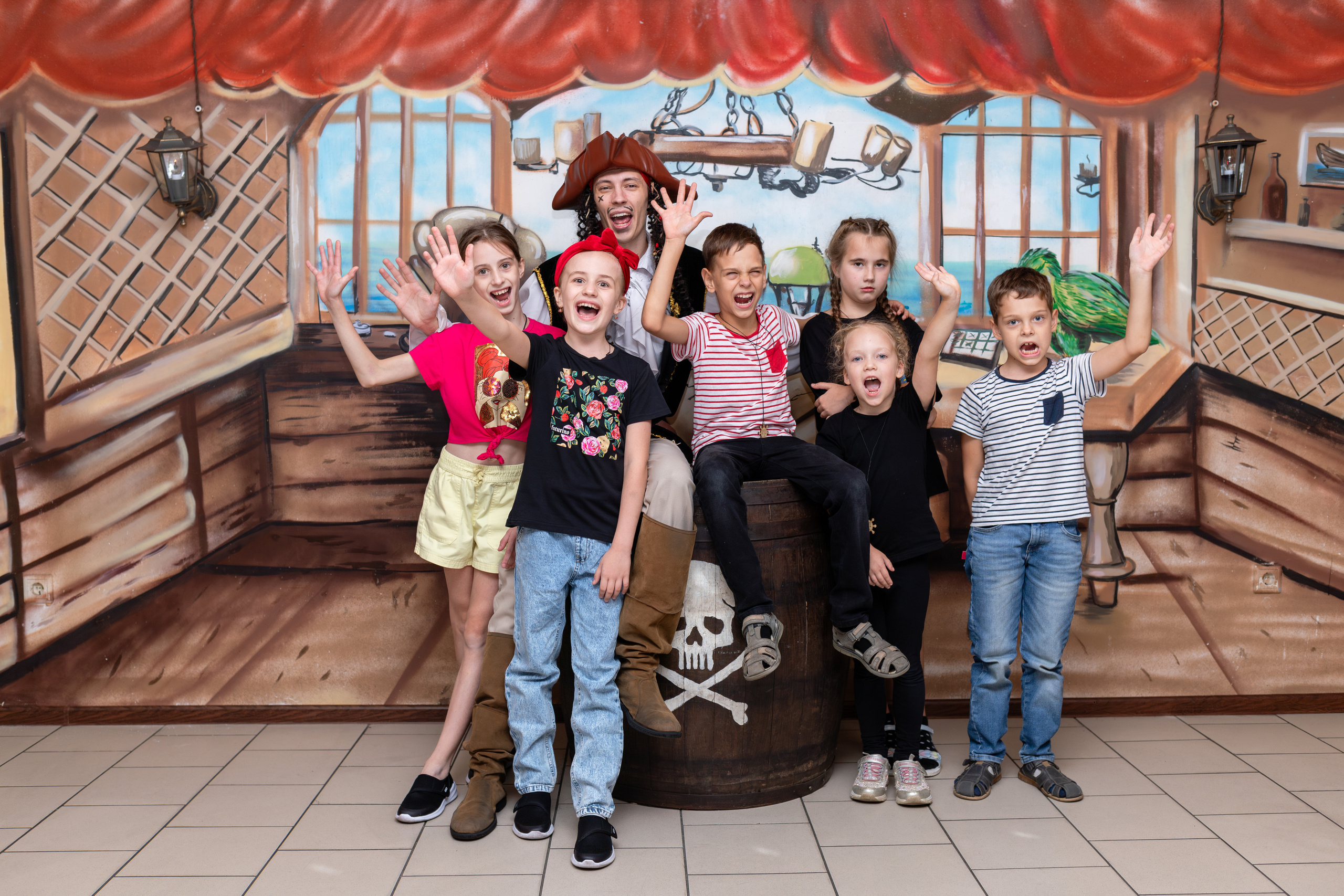 Пиратская вечеринка на 10 лет. Семейный и детский фотограф в Краснодаре Ирина Лаврецкая