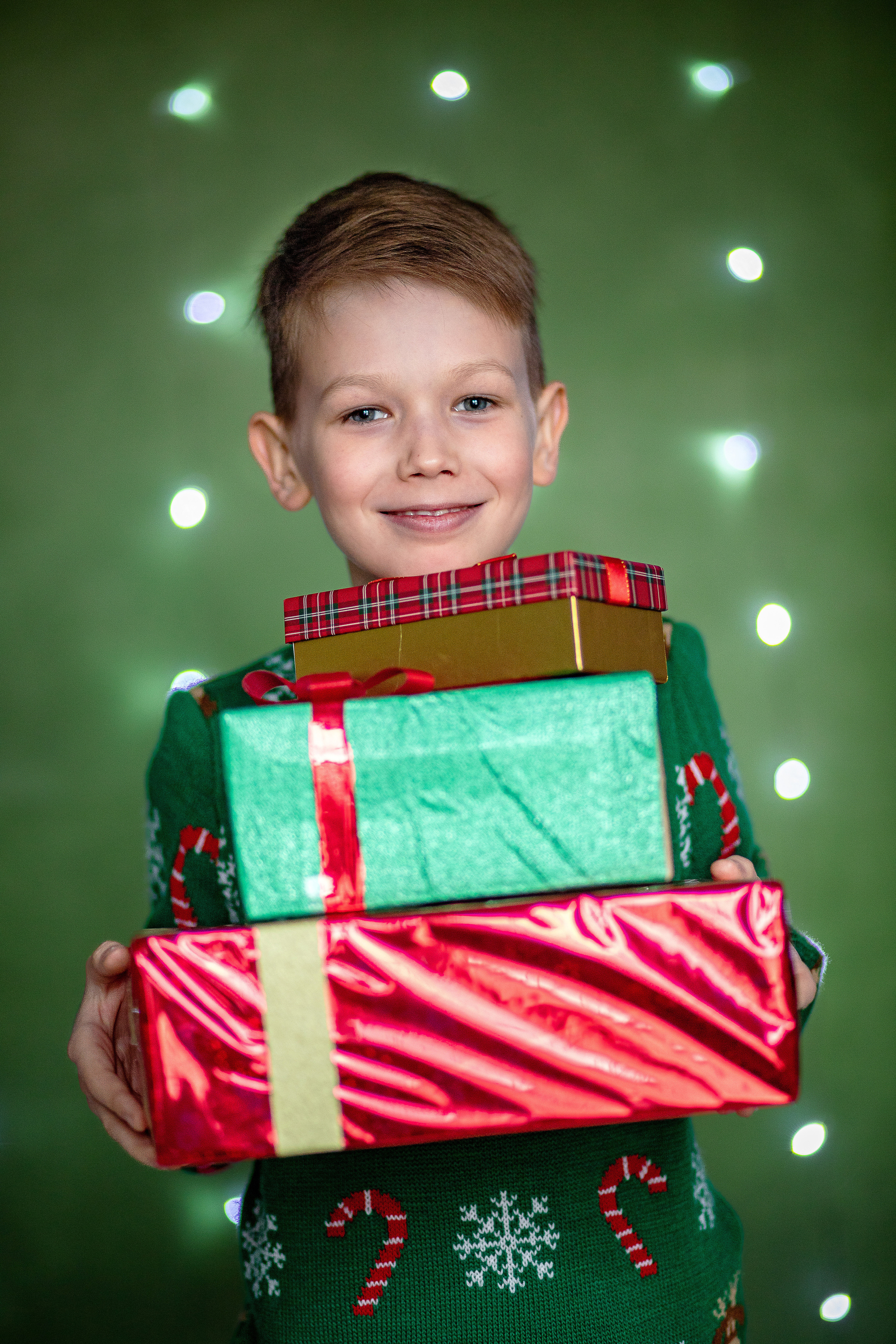 Новогодняя съёмка в студии Мини. Семейный и детский фотограф в Краснодаре Ирина Лаврецкая