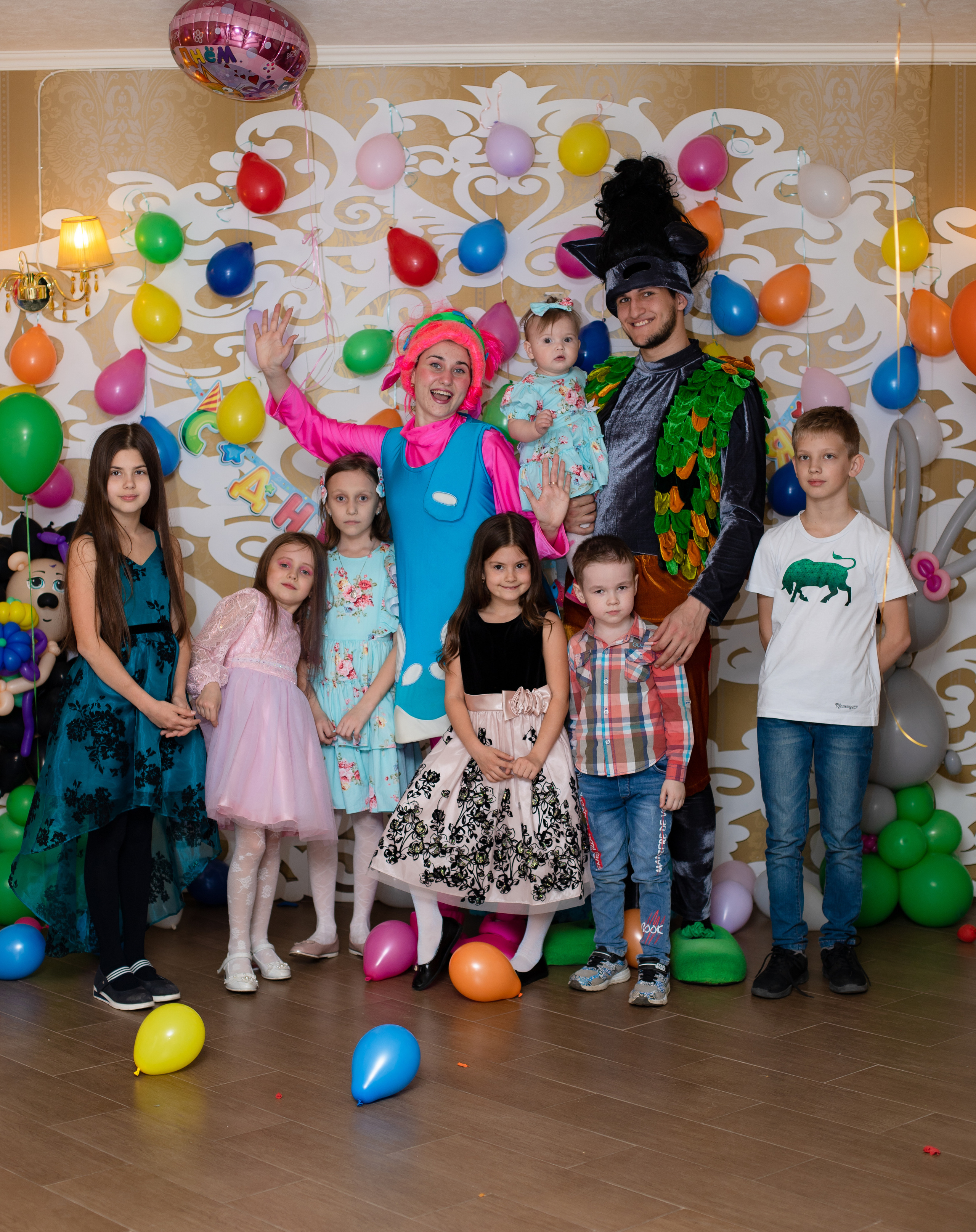 Годовасие Доминики в банкетном зале Пальмира. Семейный и детский фотограф в Краснодаре Ирина Лаврецкая