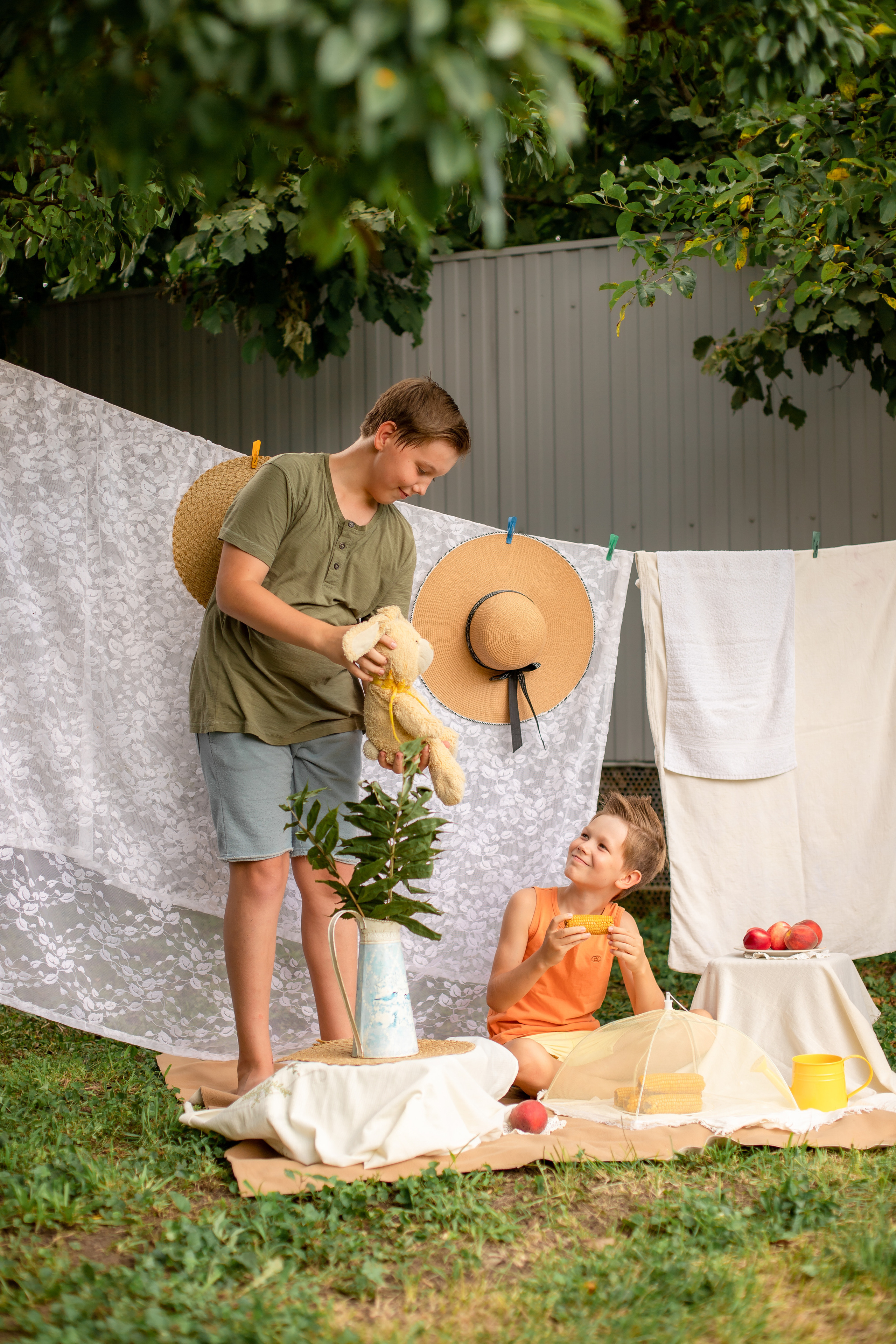 Фотодень «Стирка» и «Арбуз». Семейный и детский фотограф в Краснодаре Ирина Лаврецкая
