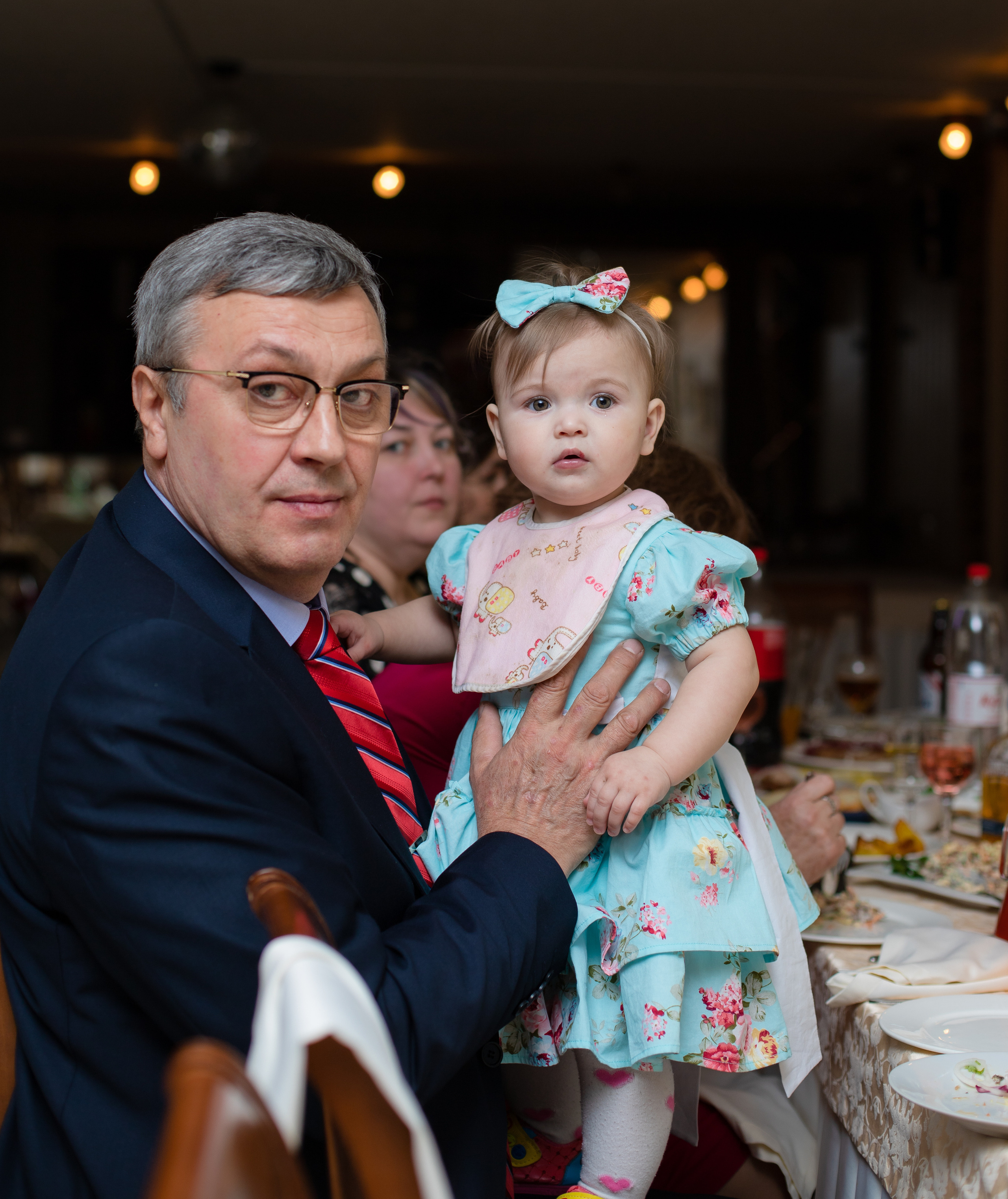 Годовасие Доминики в банкетном зале Пальмира. Семейный и детский фотограф в Краснодаре Ирина Лаврецкая
