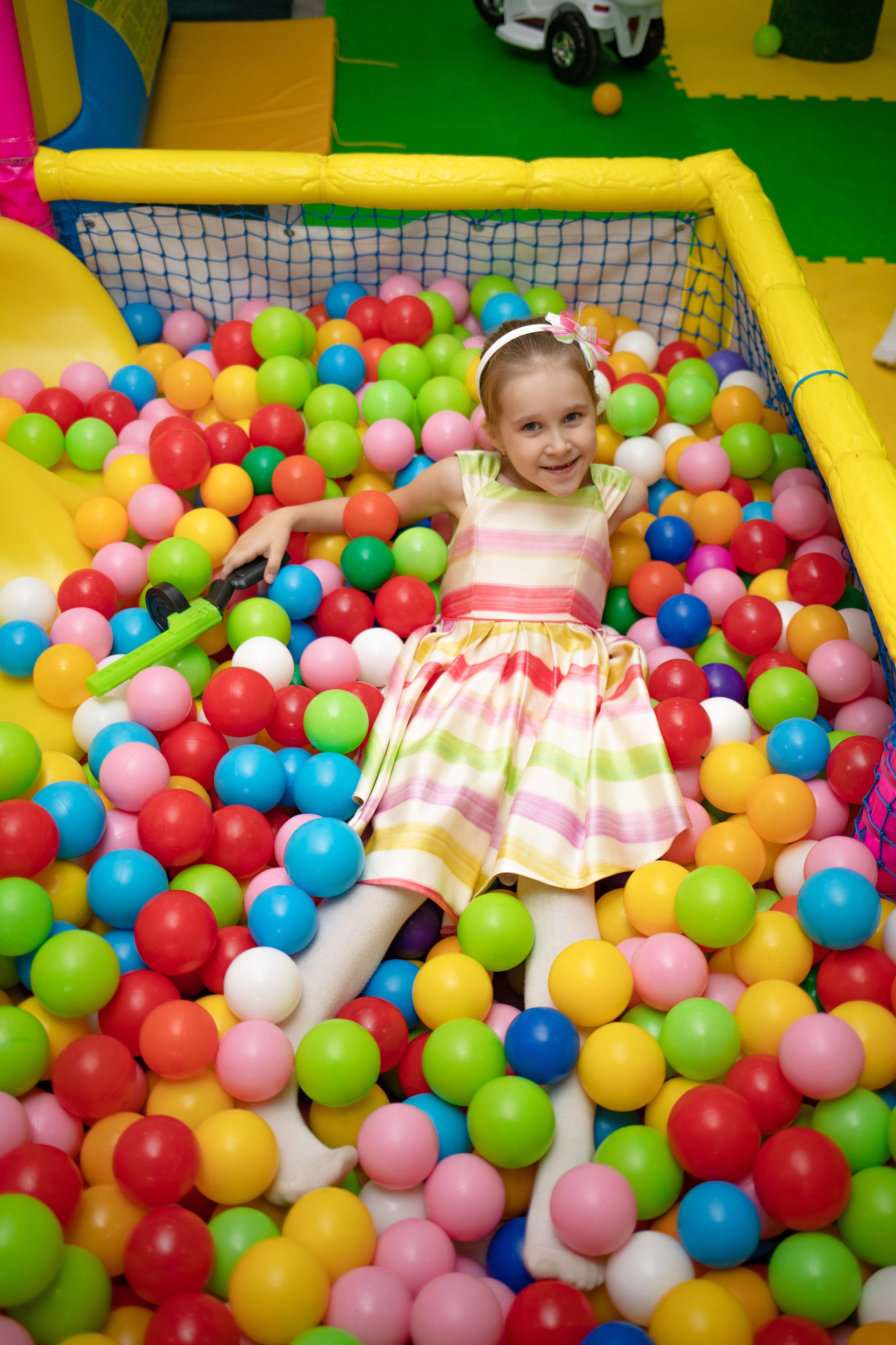 Детский день рождения на площадке Kinder party. Семейный и детский фотограф в Краснодаре Ирина Лаврецкая