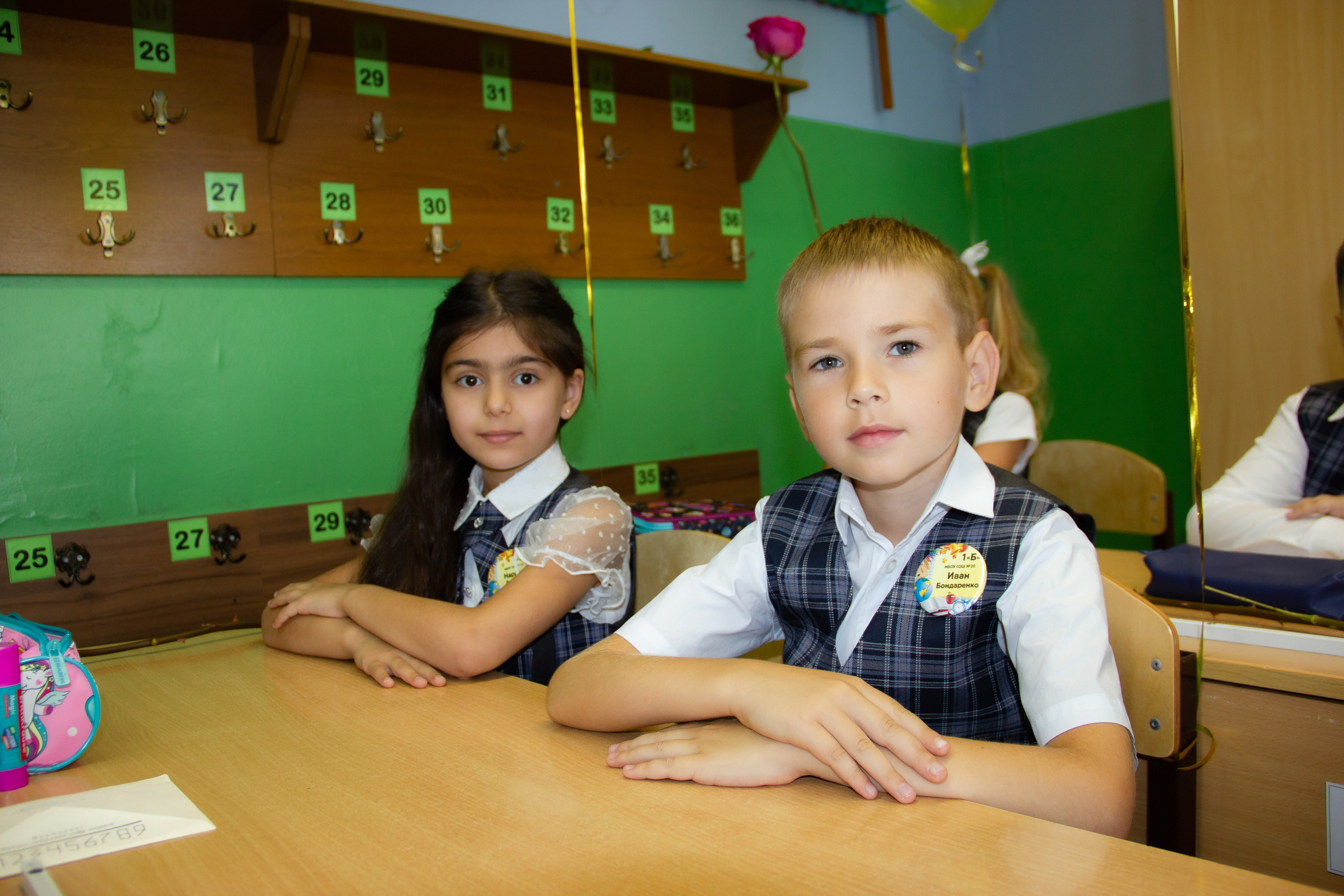 Съемка в классе 1 А. Семейный и детский фотограф в Краснодаре Ирина Лаврецкая