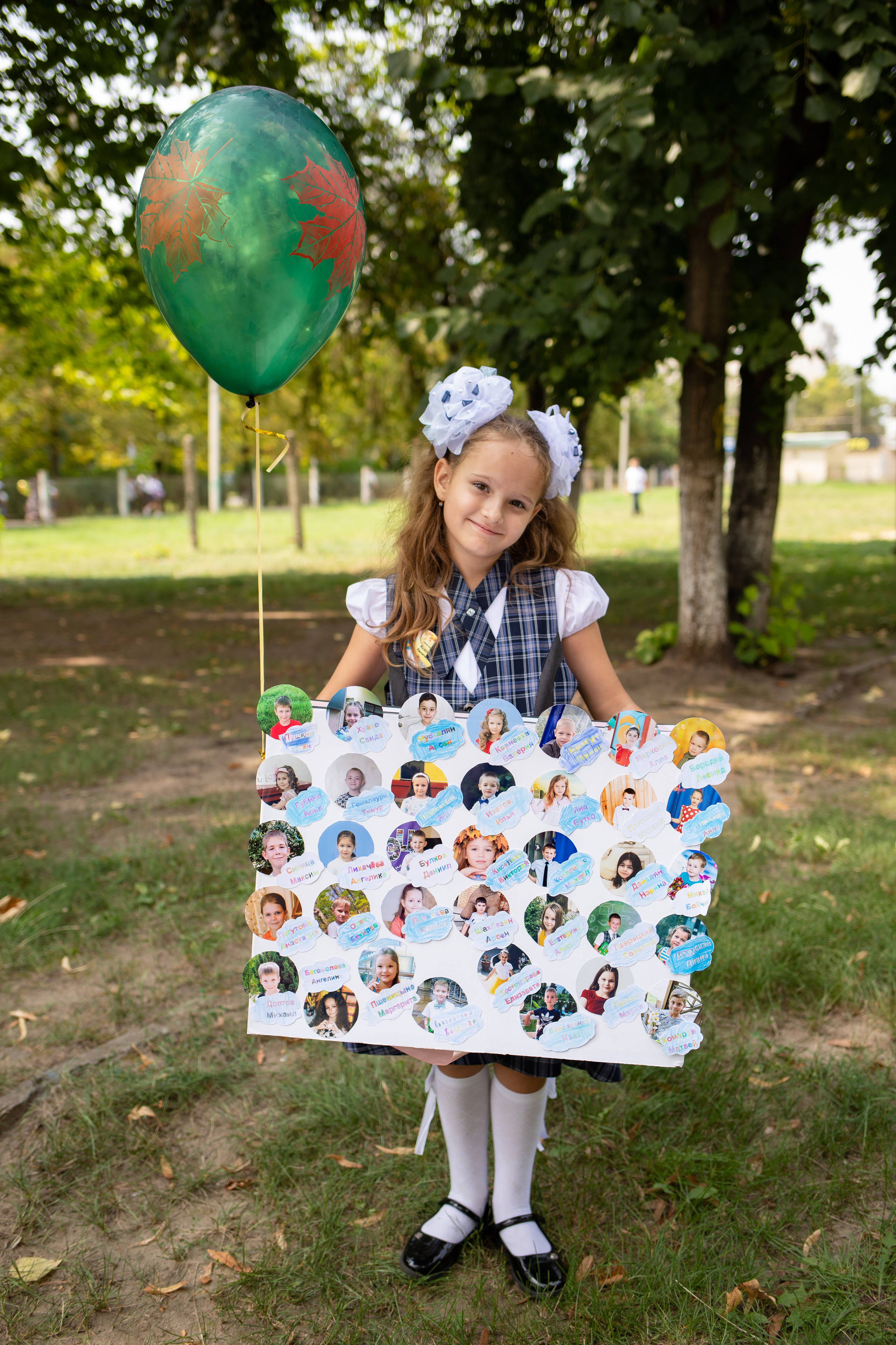 Линейка 1 класс. Семейный и детский фотограф в Краснодаре Ирина Лаврецкая
