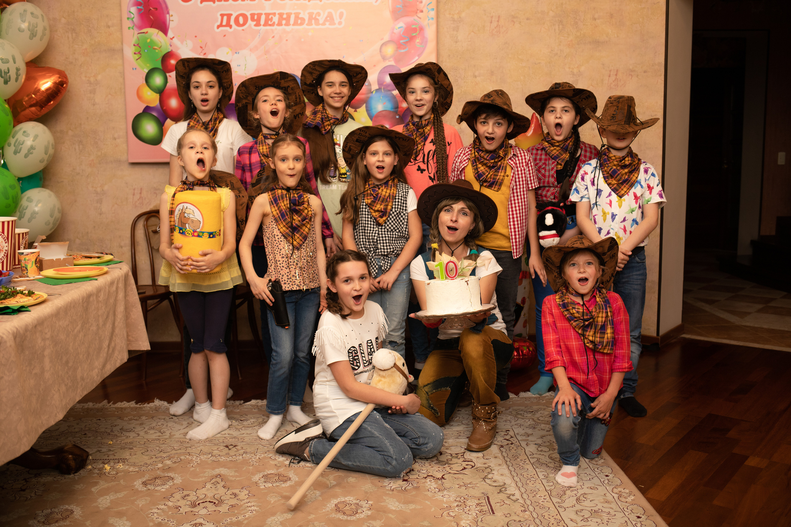 Детский день рождения. Домашний репортаж. Семейный и детский фотограф в Краснодаре Ирина Лаврецкая