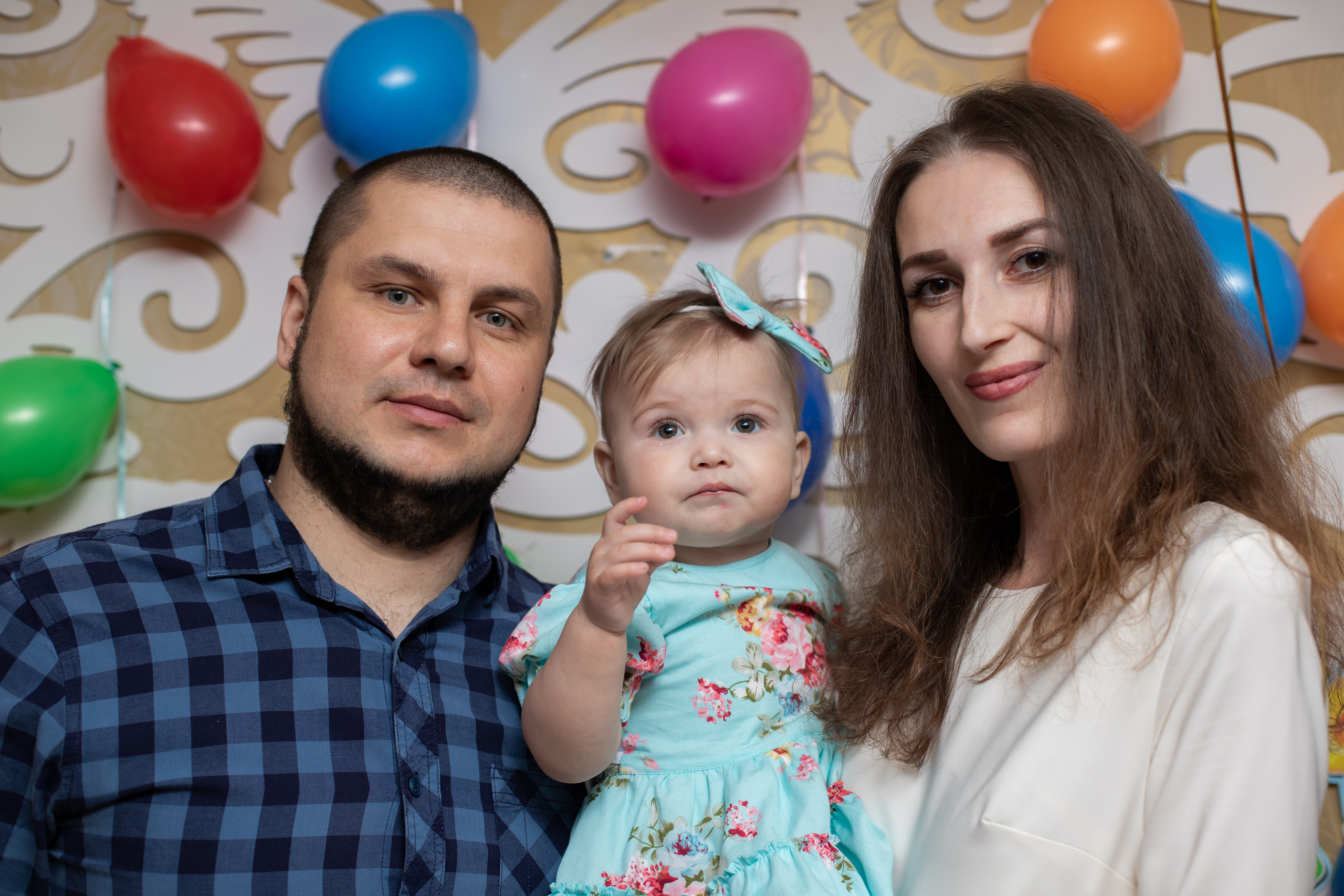 Годовасие Доминики в банкетном зале Пальмира. Семейный и детский фотограф в Краснодаре Ирина Лаврецкая