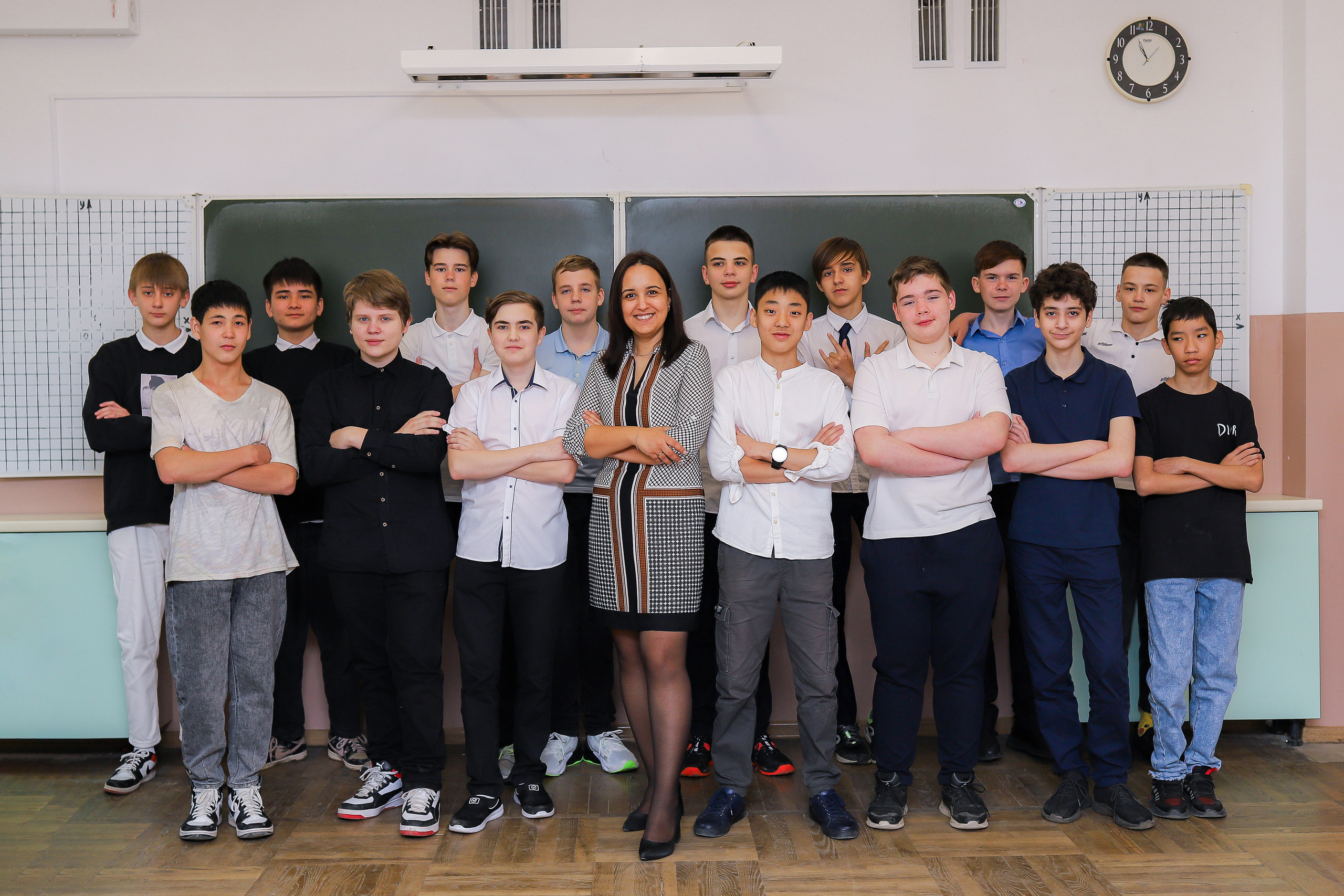 Съемка в классе 7 А. Семейный и детский фотограф в Краснодаре Ирина Лаврецкая