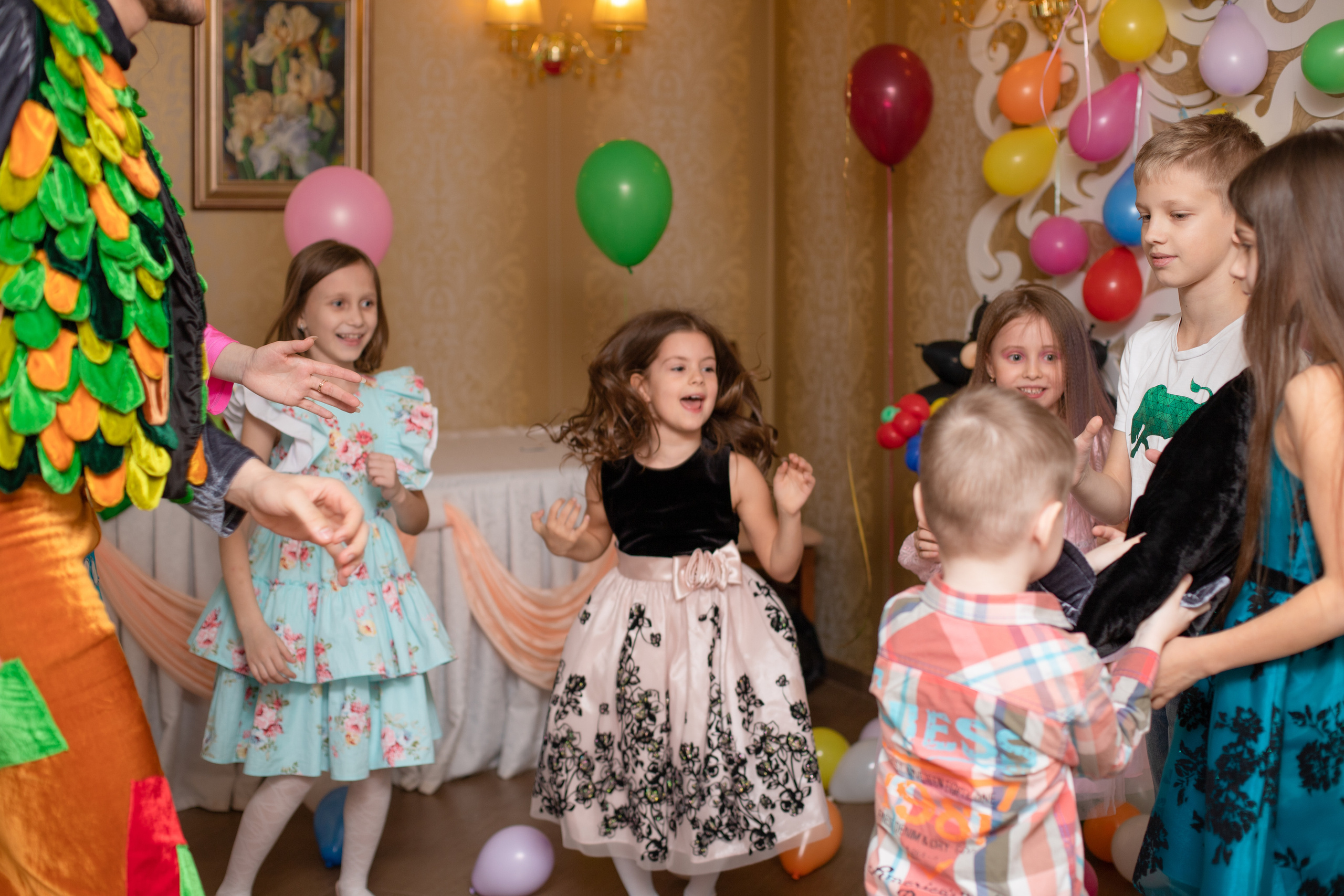 Годовасие Доминики в банкетном зале Пальмира. Семейный и детский фотограф в Краснодаре Ирина Лаврецкая