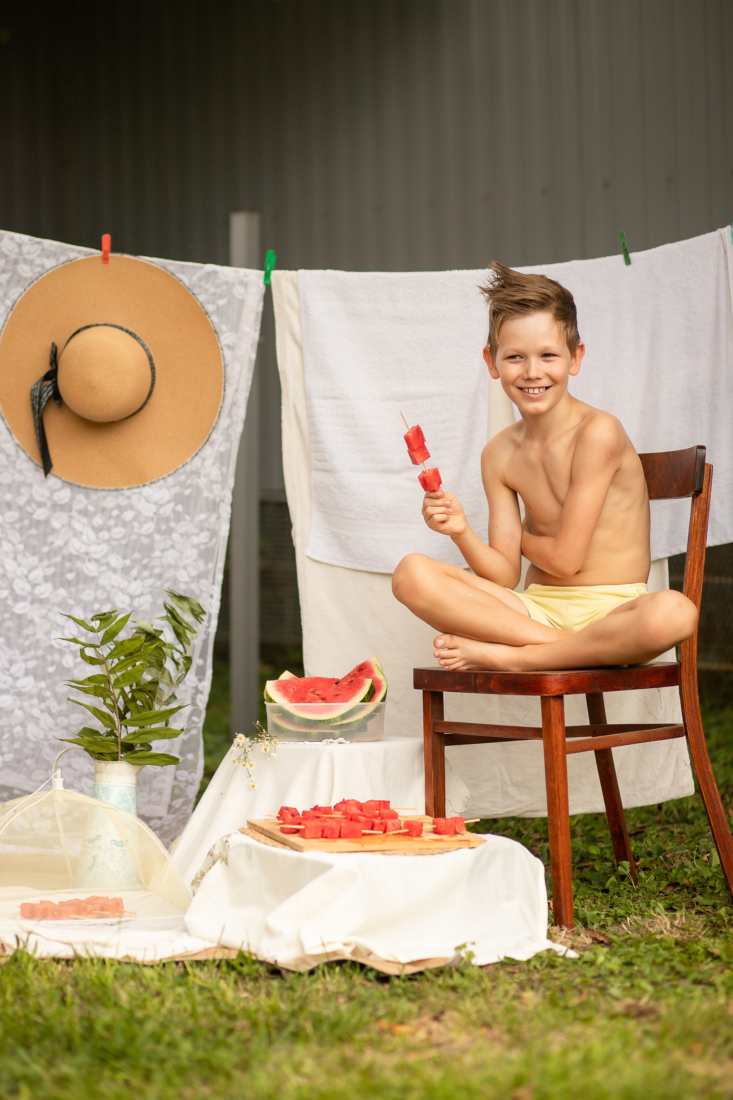 Фотодень «Стирка» и «Арбуз». Семейный и детский фотограф в Краснодаре Ирина Лаврецкая