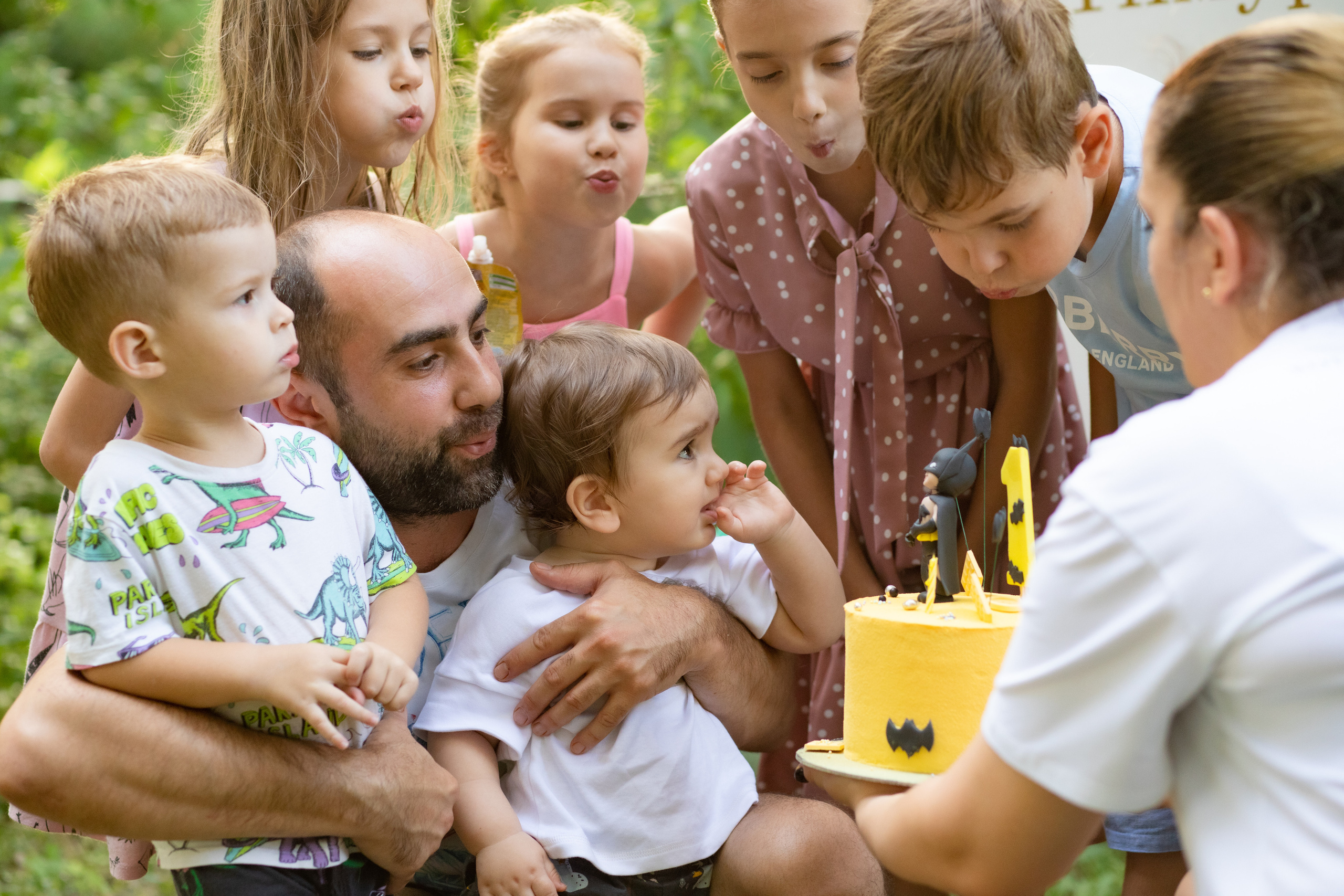 Репортаж годовасия на природе. Семейный и детский фотограф в Краснодаре Ирина Лаврецкая