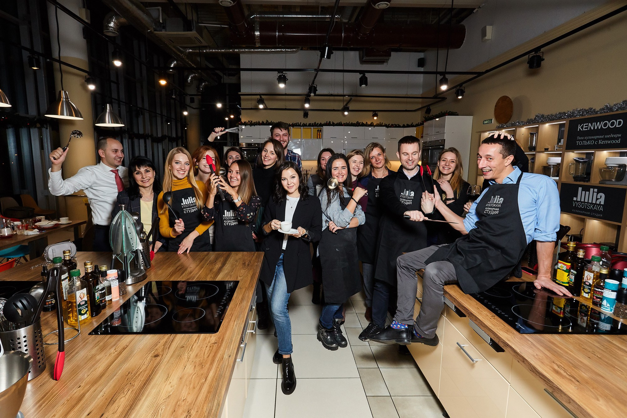 Кулинарный тимбилдинг. Профессиональный портретный фотограф в Москве Владимир Глаголев