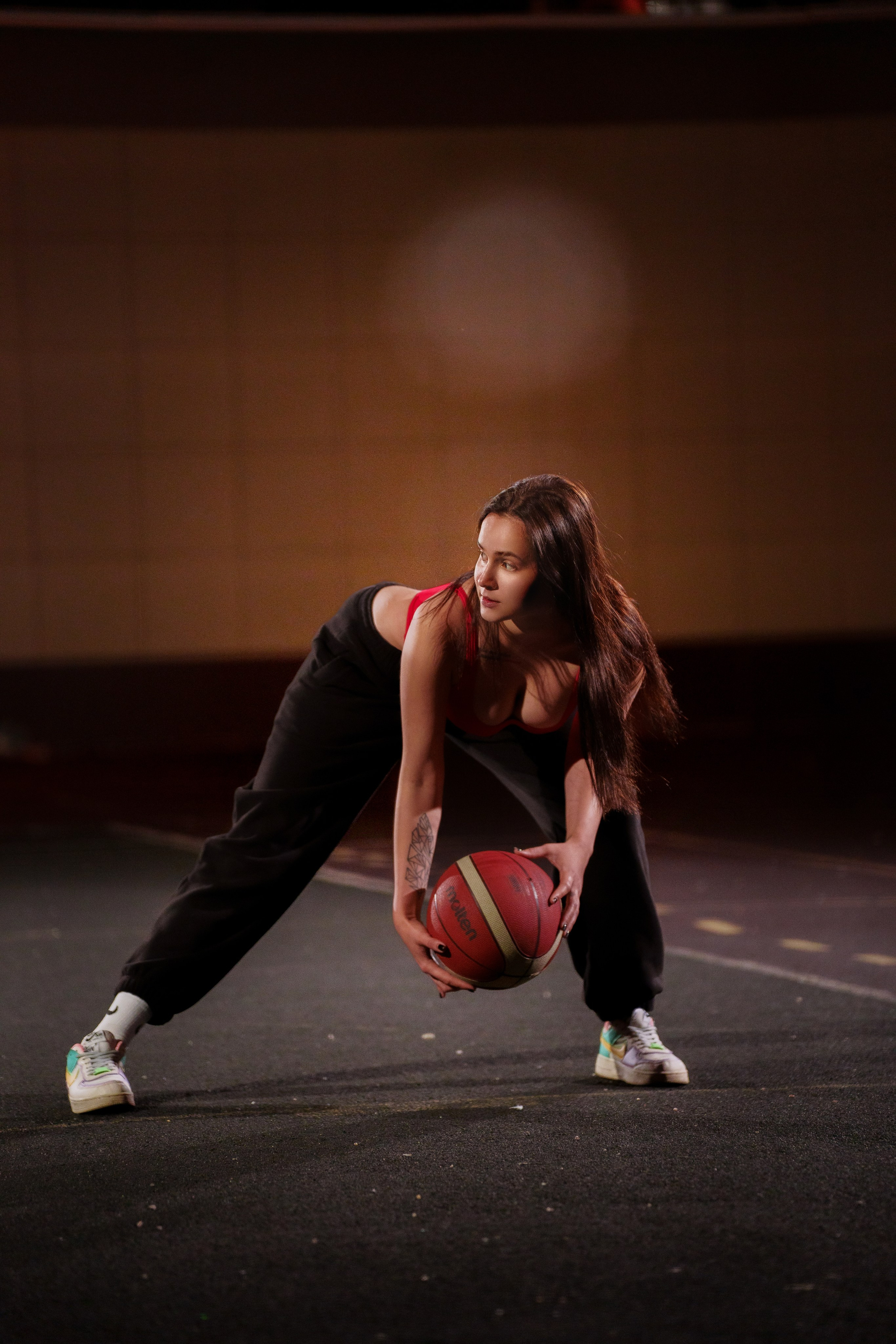 Ночной баскетбол с Вазирой 🏀. Фотограф Андрей Чеботок (Белгород, Курск, Воронеж, Старый Оскол)