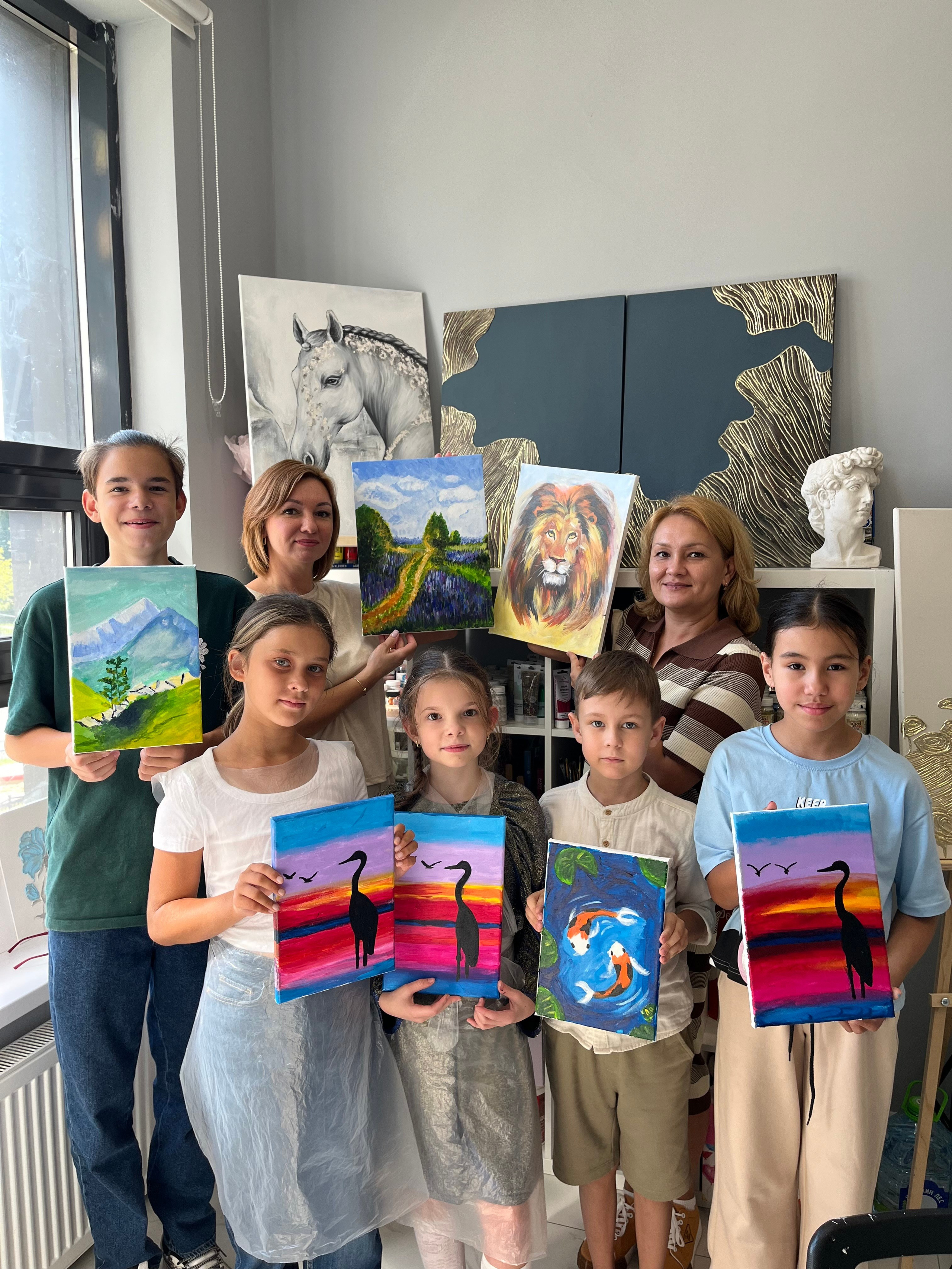 Мастер-класс. Живопись. Художник-преподаватель Диляра Хабибуллина