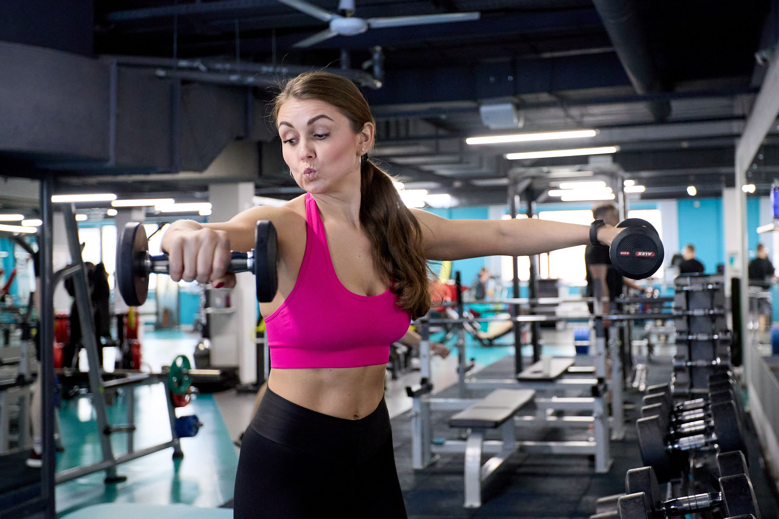 Маша. Фитнес — тренер. Фотограф Настя Че