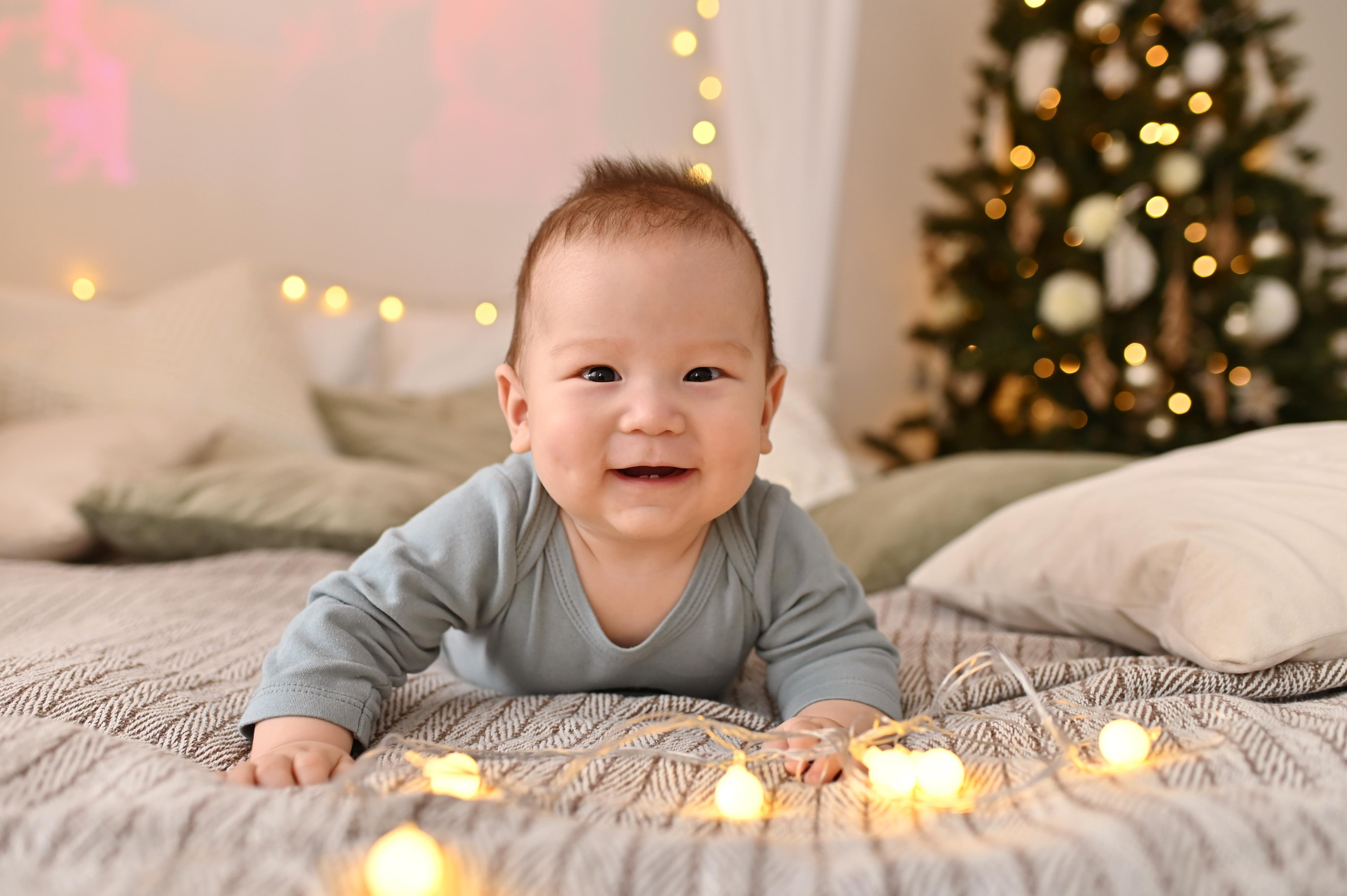 Косте 6 месяцев. Студийная съёмка. Фотограф новорождённых Абакан Марина Дейнюк