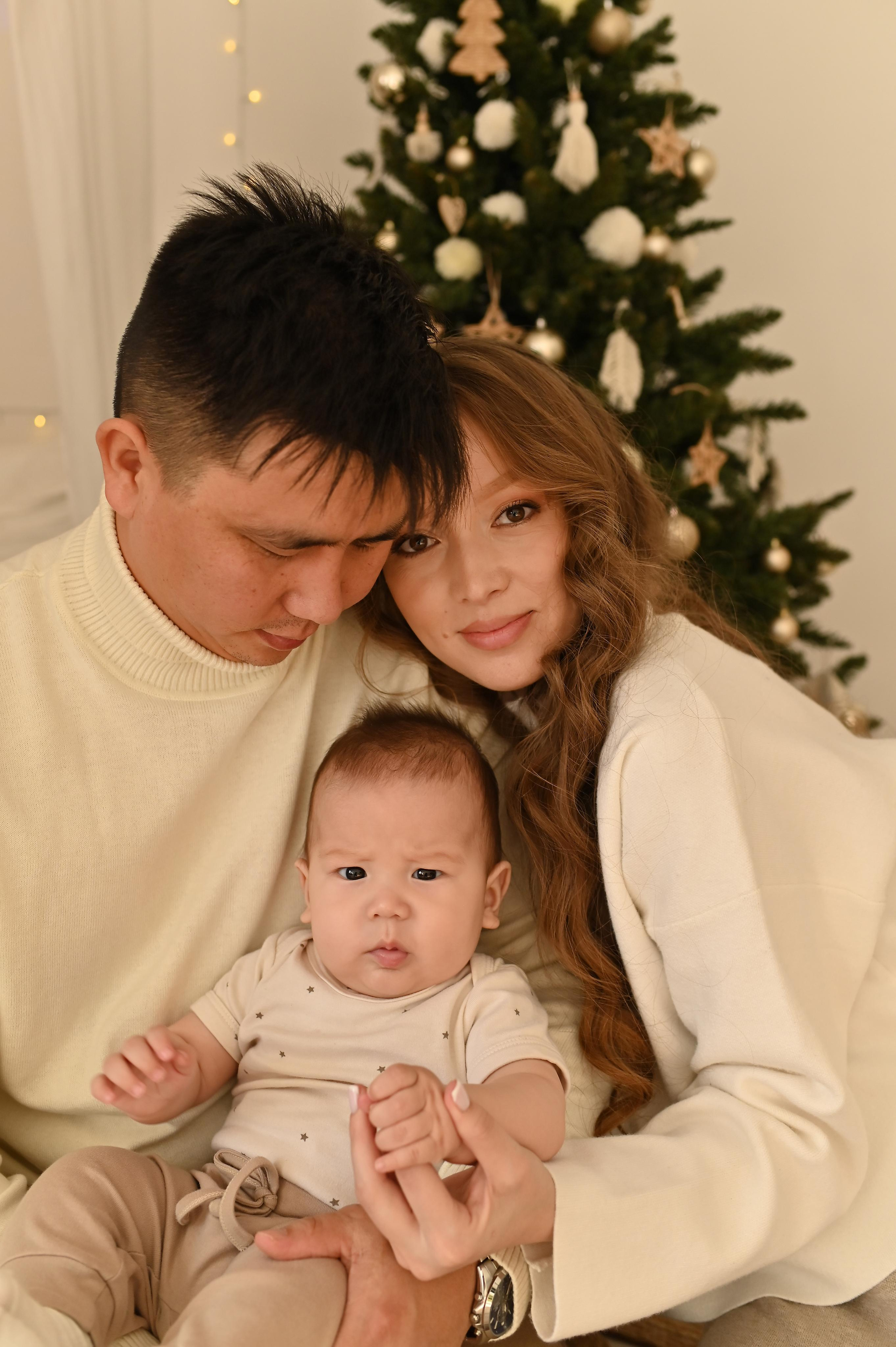 Косте 6 месяцев. Студийная съёмка. Фотограф новорождённых Абакан Марина Дейнюк