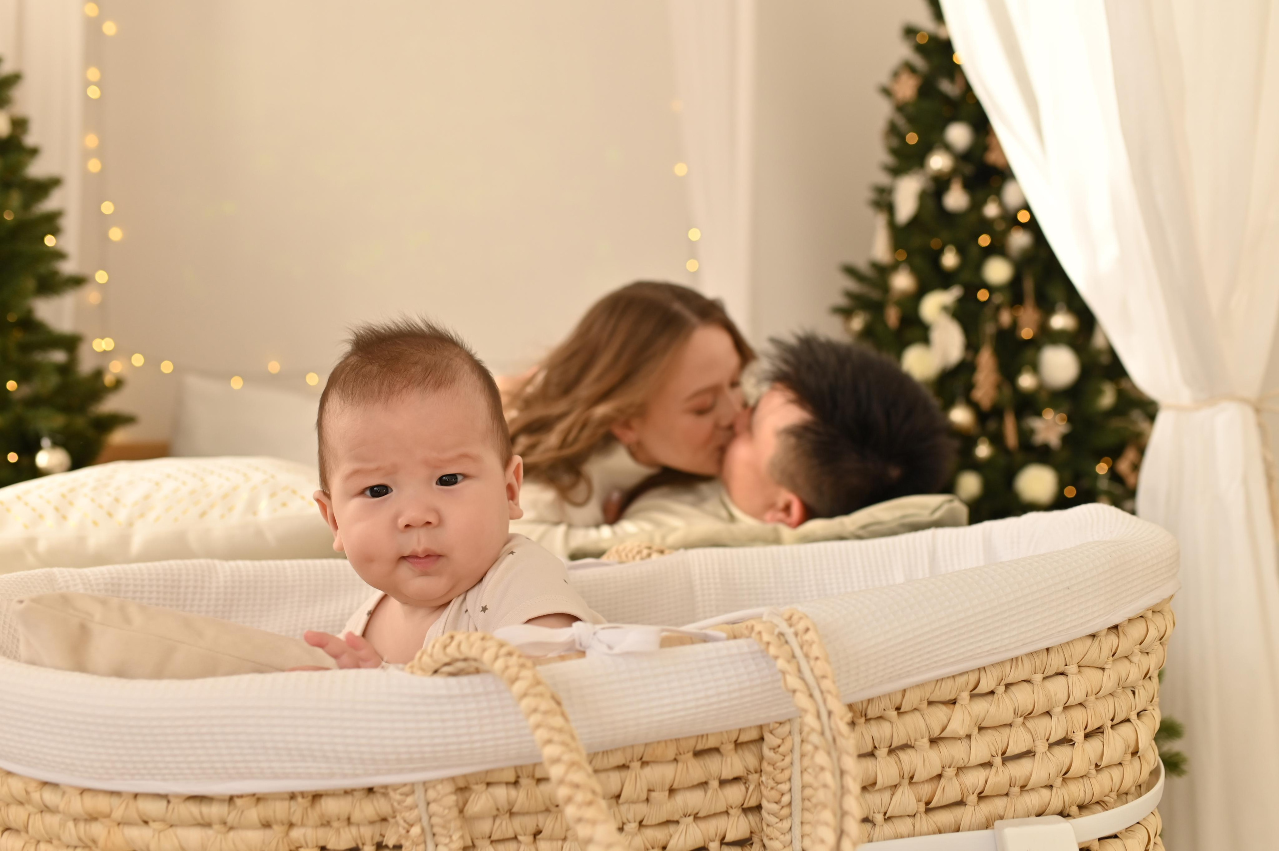 Косте 6 месяцев. Студийная съёмка. Фотограф новорождённых Абакан Марина Дейнюк