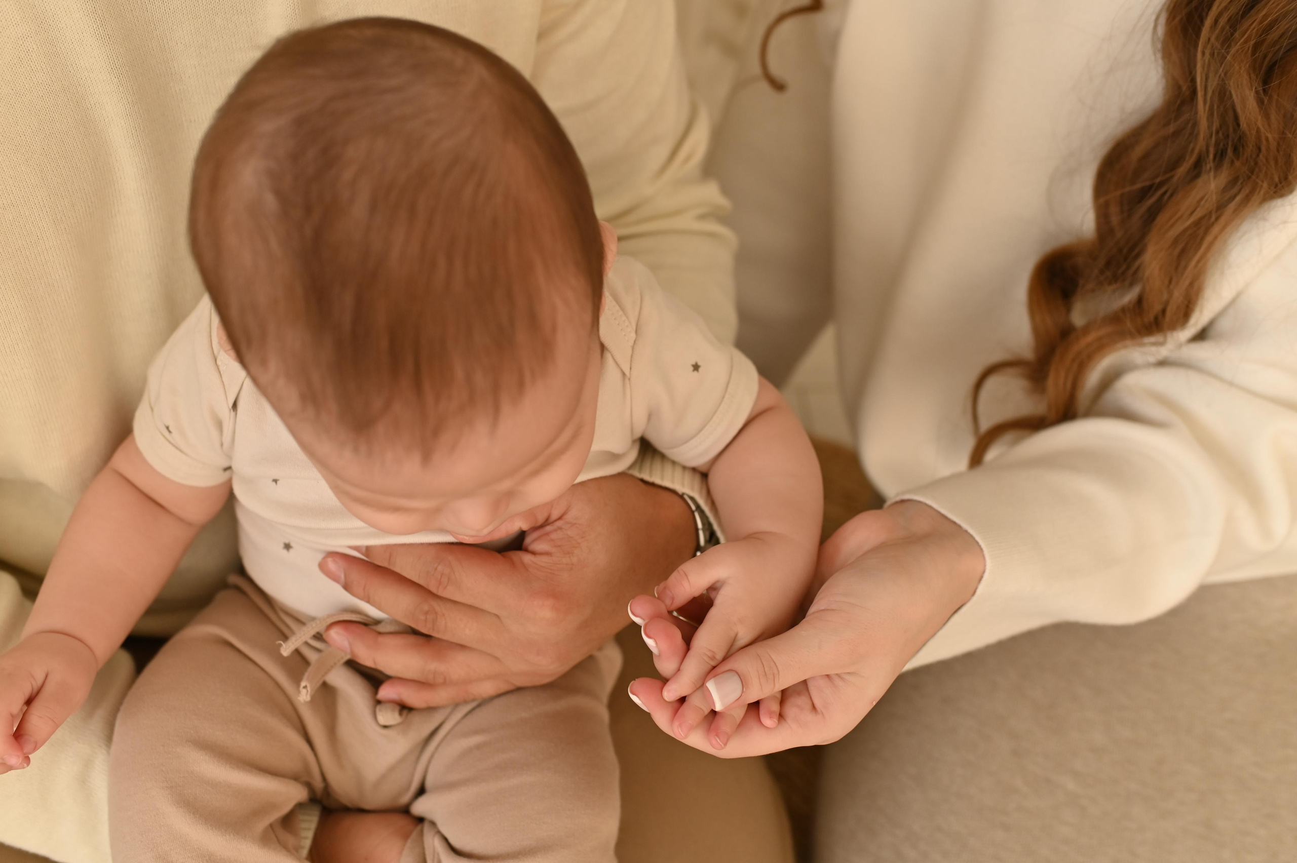 Косте 6 месяцев. Студийная съёмка. Фотограф новорождённых Абакан Марина Дейнюк