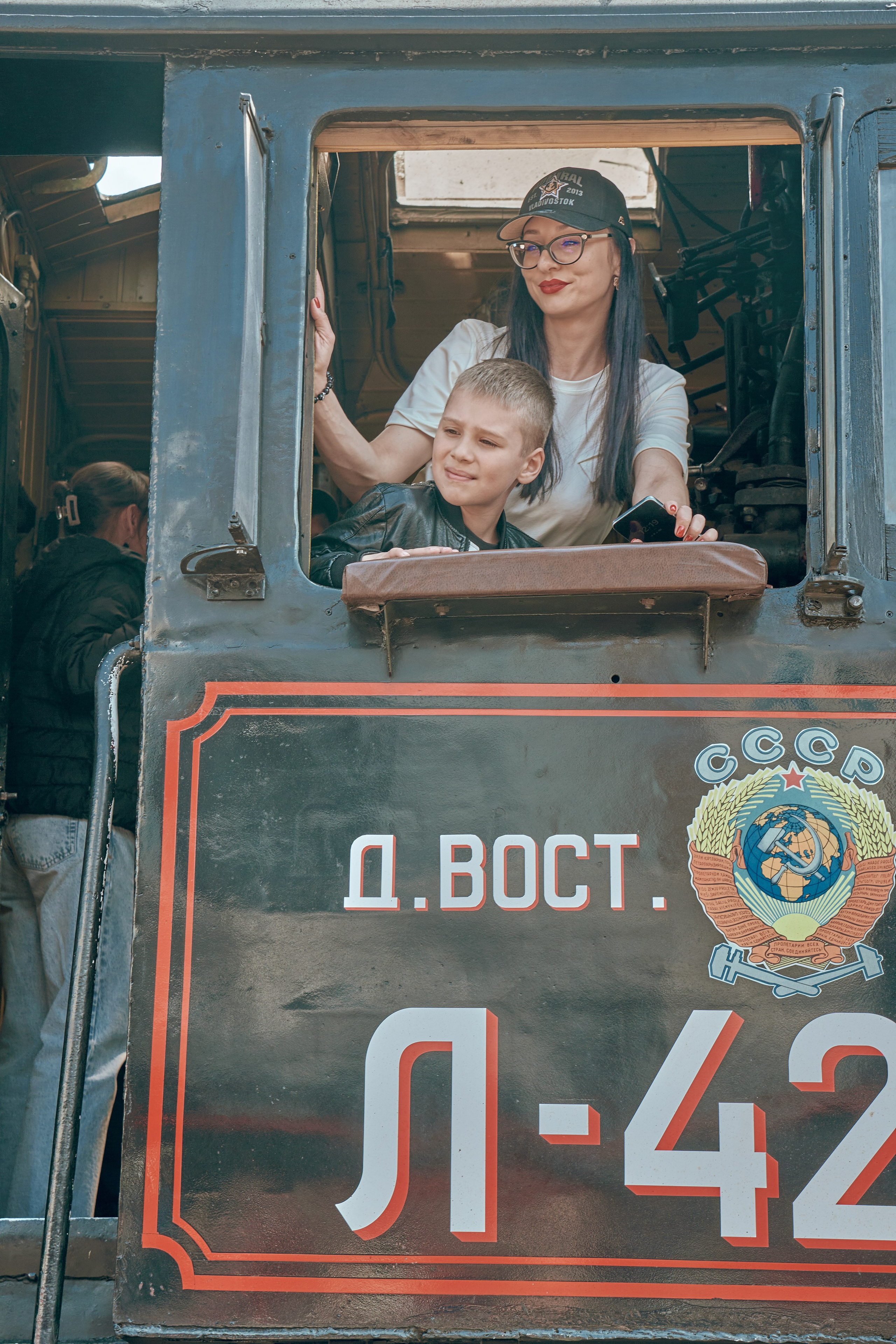 Поезд Победы!. Фотограф во Владивостоке