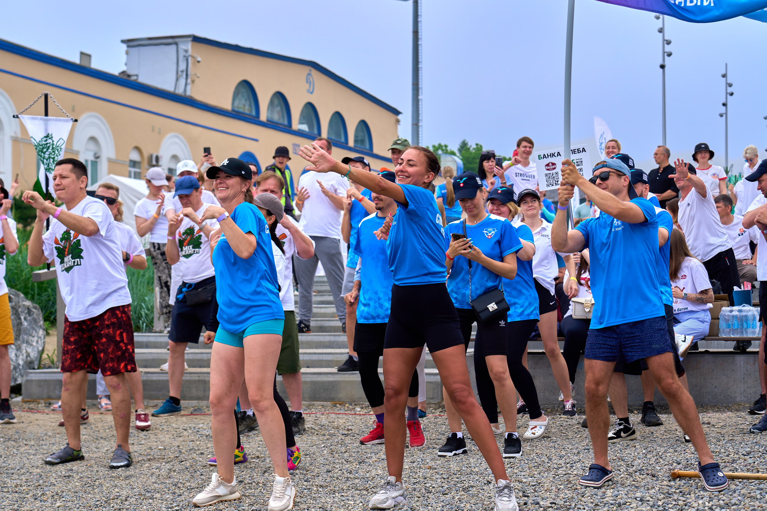 Соревнования на лодках дракон Айс Юнион. Фотограф во Владивостоке