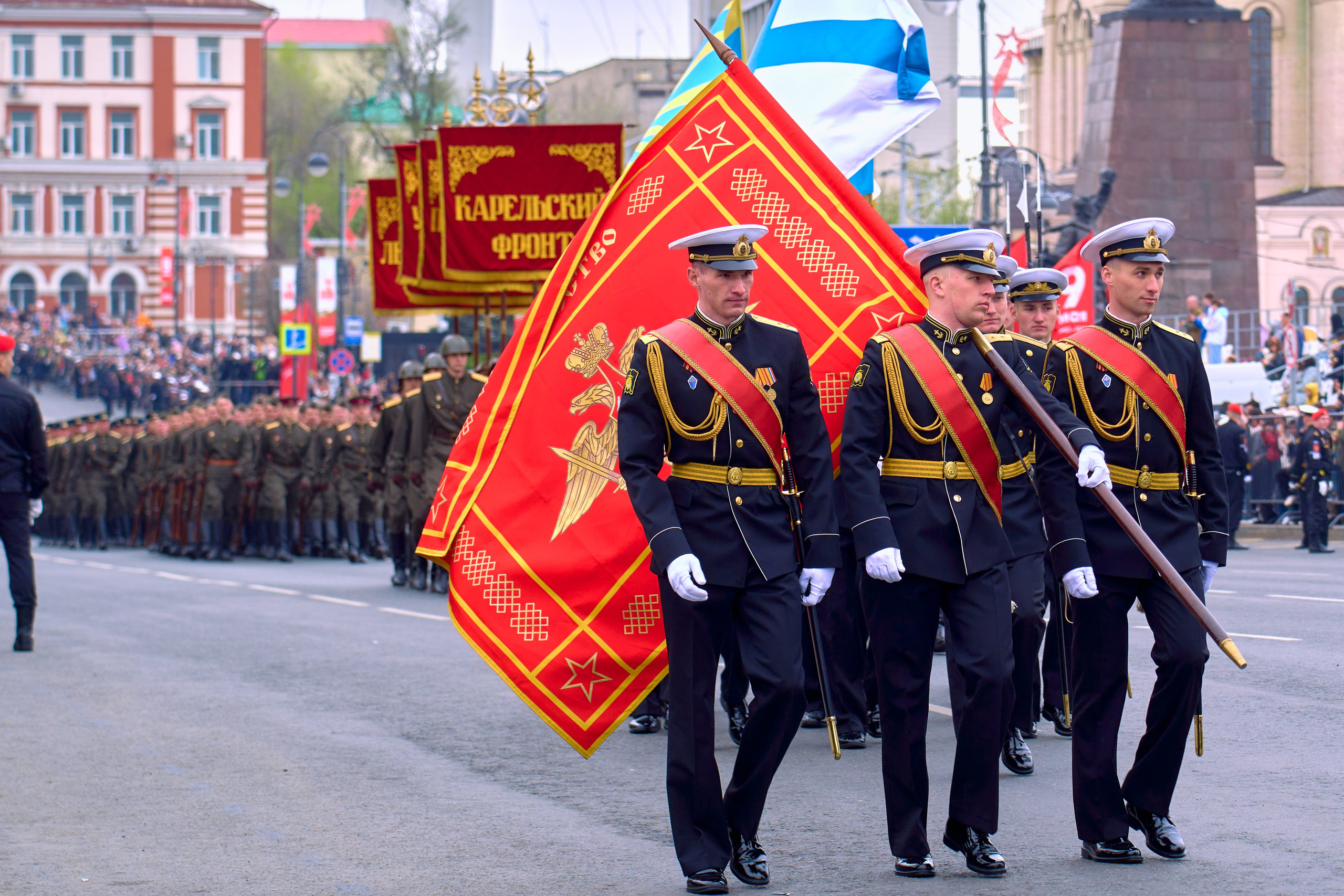 День Победы!. Фотограф во Владивостоке