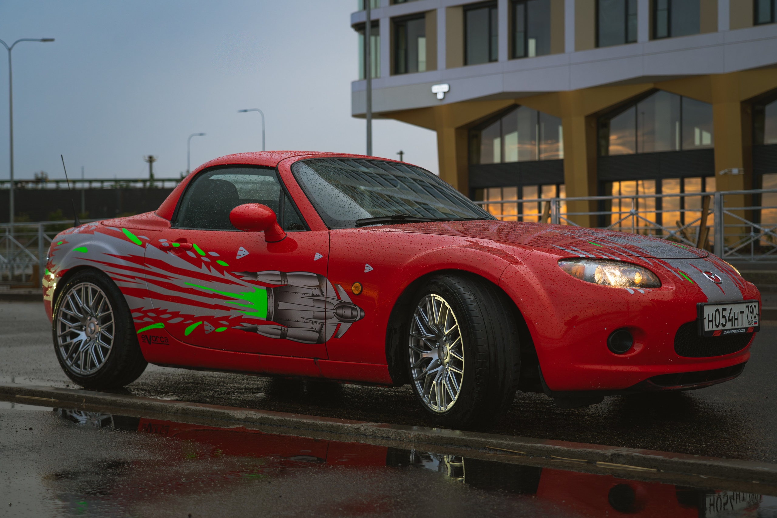 Mazda MX5. Видеограф и фотограф в Санкт-Петербурге