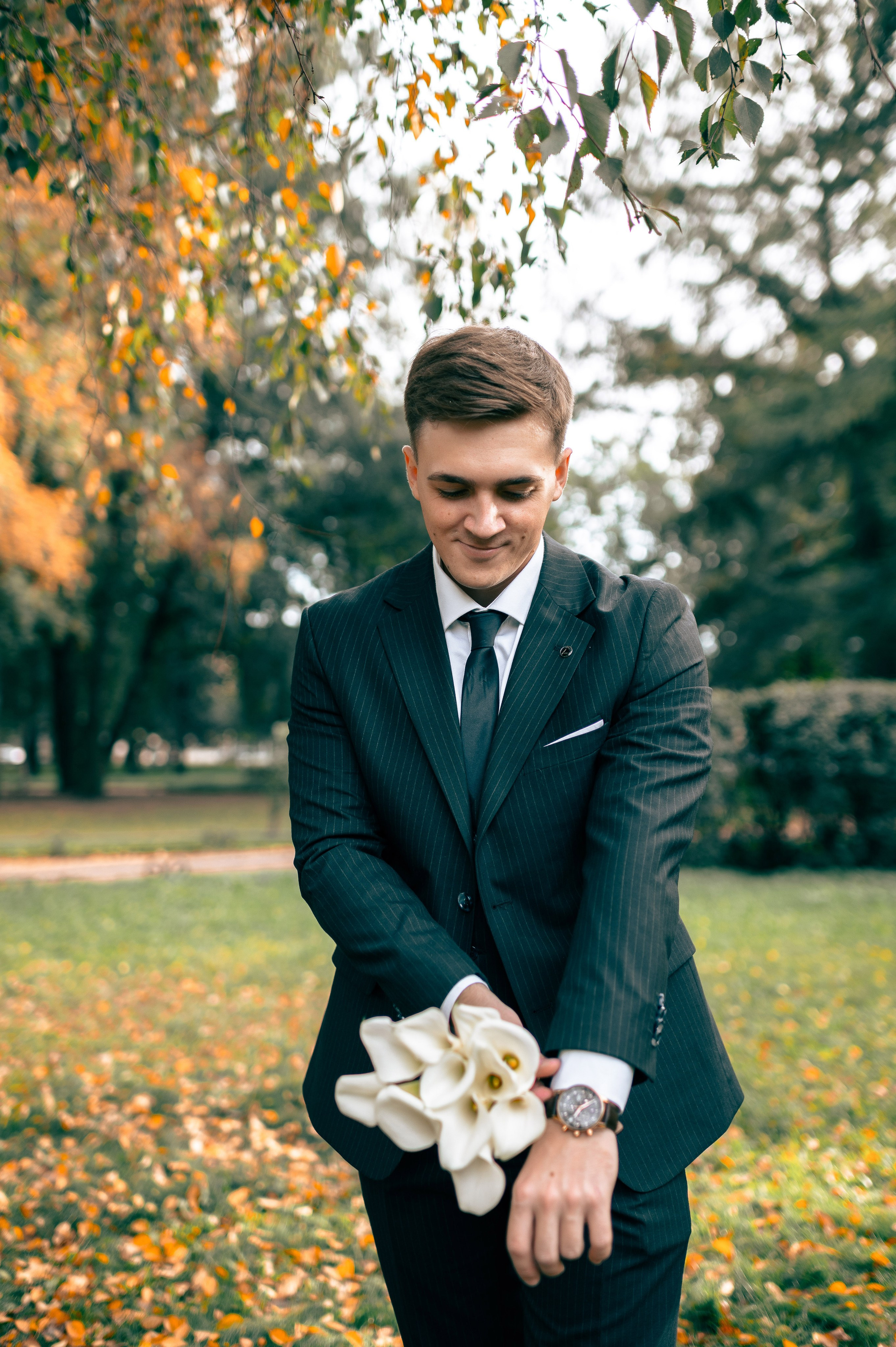 Анастасия и Михаил (Второй Дворец Бракосочетания на Фурштатской улице 52, фотосессия в Таврическом парке). Портретный, семейный и свадебный фотограф в Санкт-Петербурге и в Пушкине Ширяев Денис