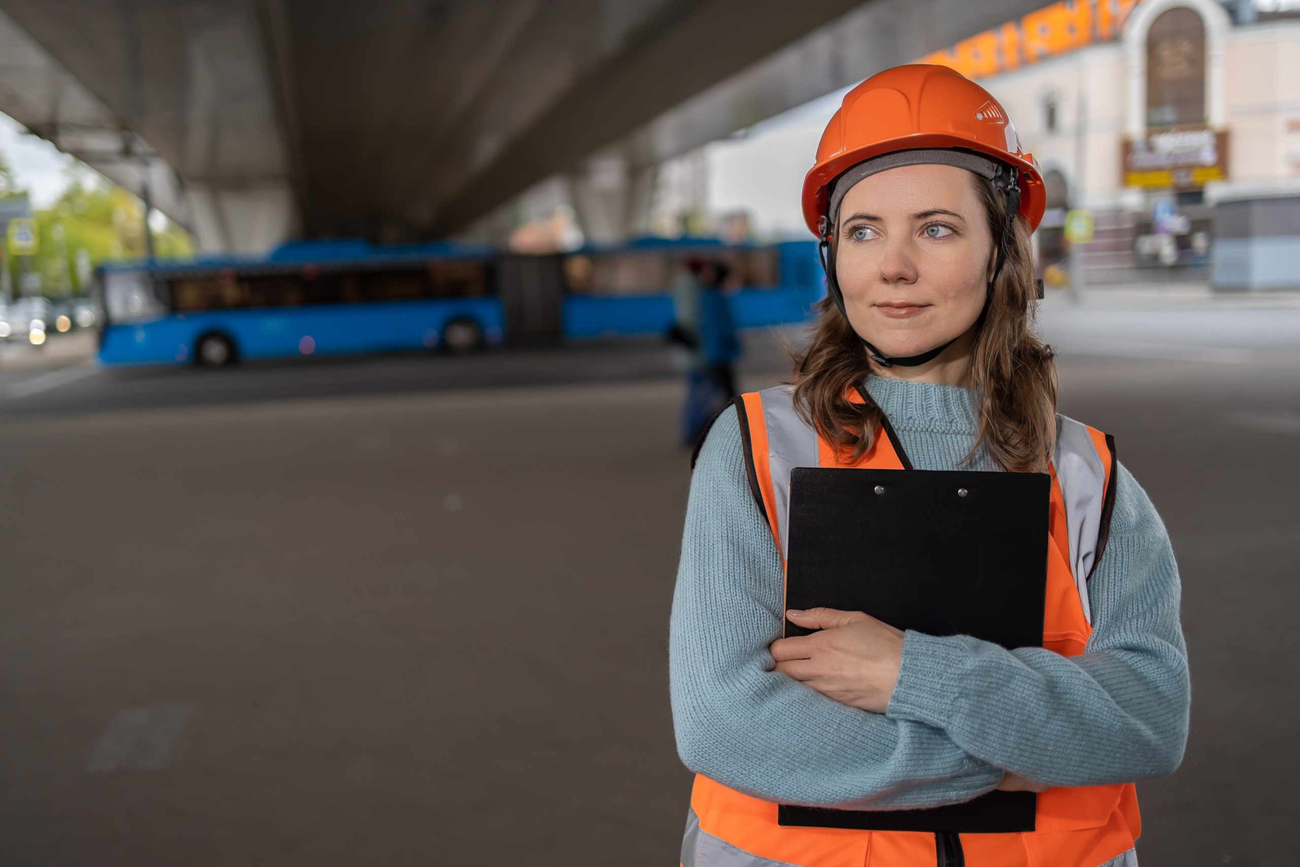 Фотосессия «Стройка» модель Ирина. Репортажный, семейный и студийный фотограф в Москве Демин Алексей