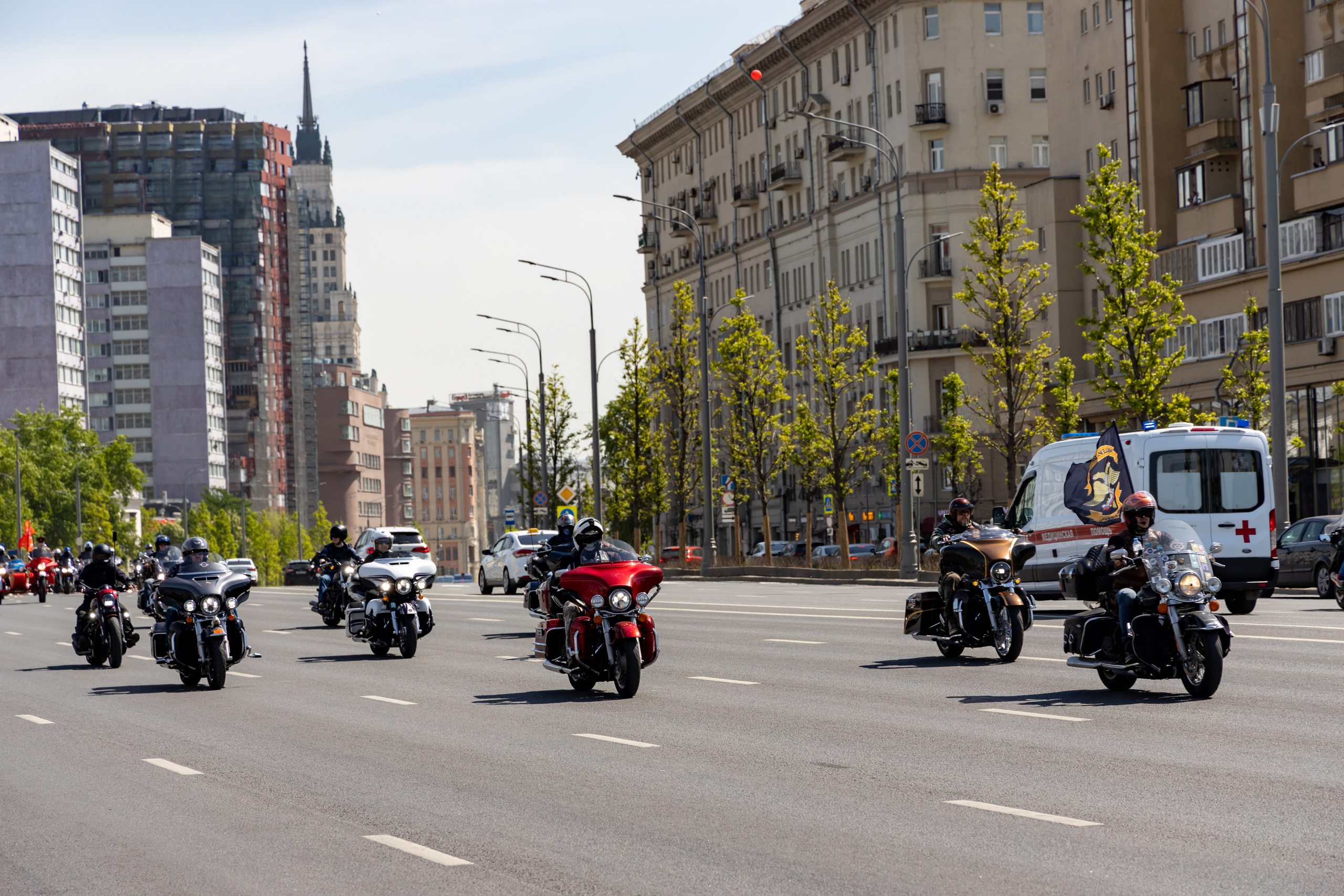 Открытие мотосезона 2023. Репортажный, семейный и студийный фотограф в Москве Демин Алексей