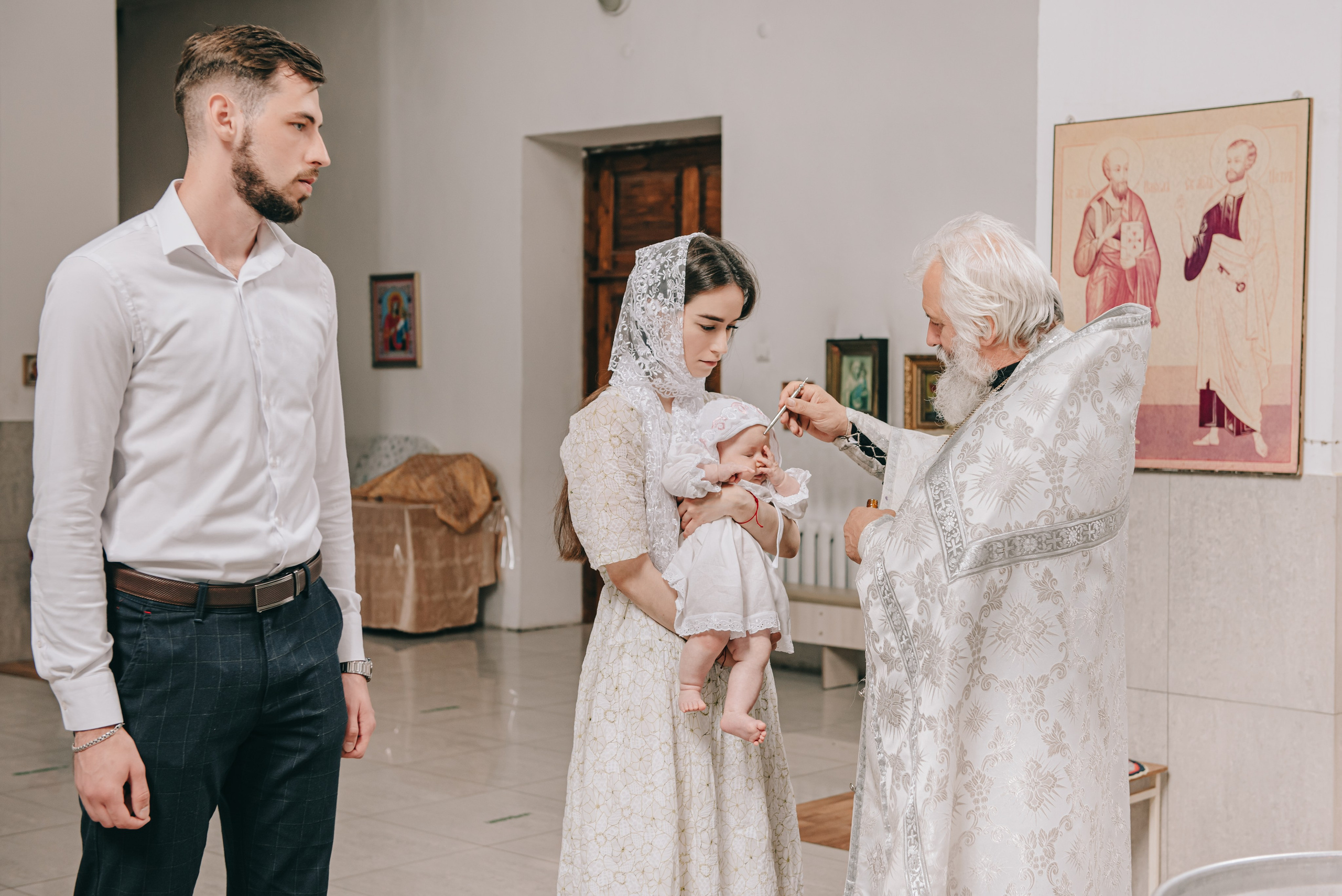 Крещение Мирославы. Фотограф в Краснодаре Зеленкина Дарья