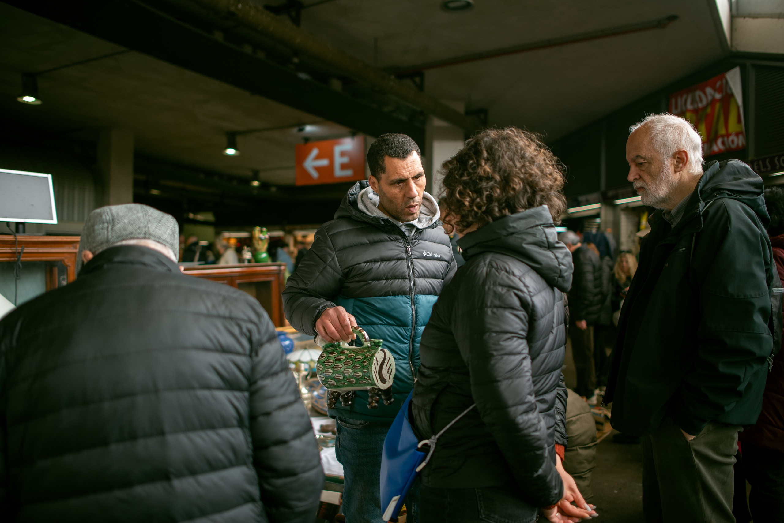 Anna. Antique Dealer. Documentary family photography in Barcelona and beyond