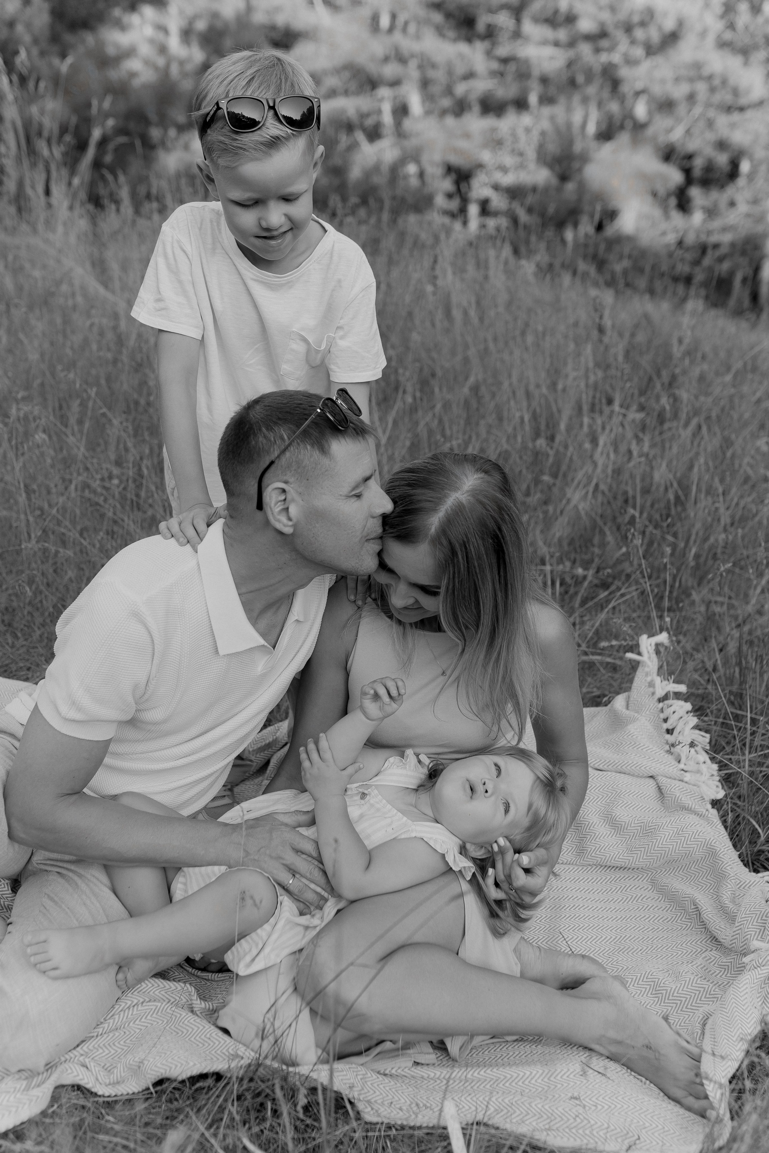 Алексей, Мария, Ваня и Варя. Фотограф Татьяна Семенова