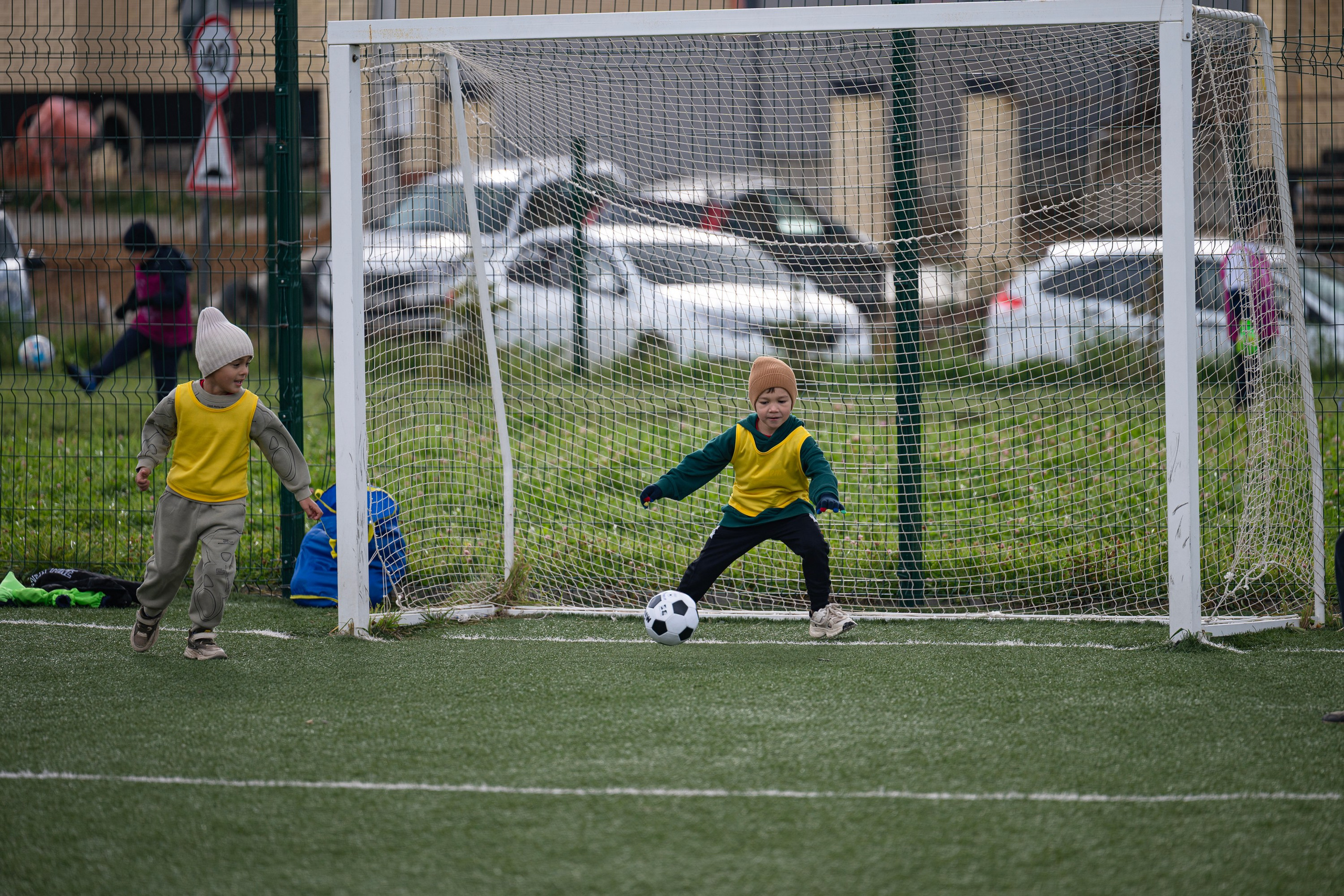 Детский футбол. Республика Татарстан, Высокогорский район, с. Высокая Гора. Свадебный фотограф в Казани, и Зеленодольске Радик Мухаметов