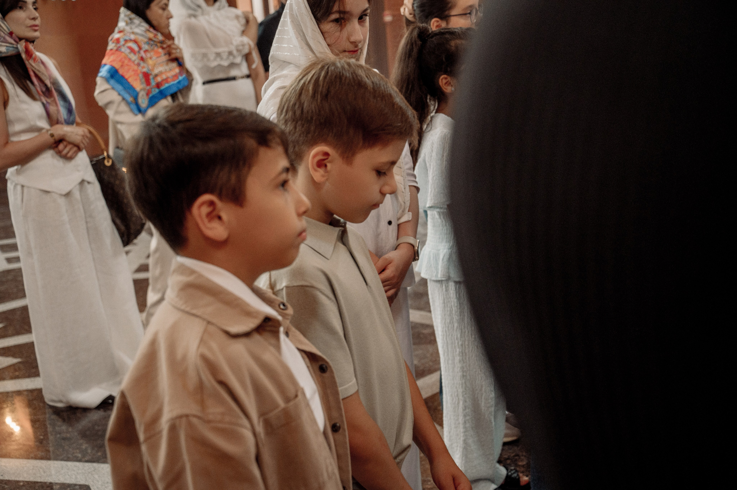Крещение в армянском храме. Фотограф Мария Стрелкова