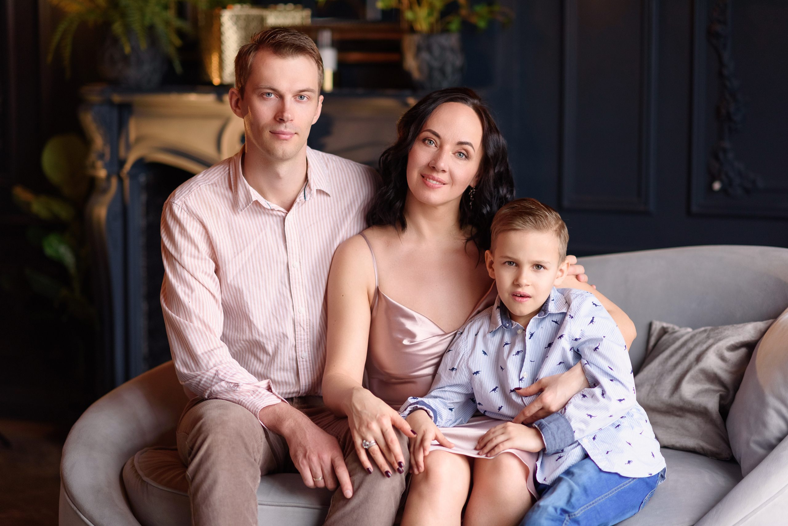 Семейные фотосессии в студии и дома. Свадебный и семейный фотограф в Санкт-Петербурге Олеся Еремеева