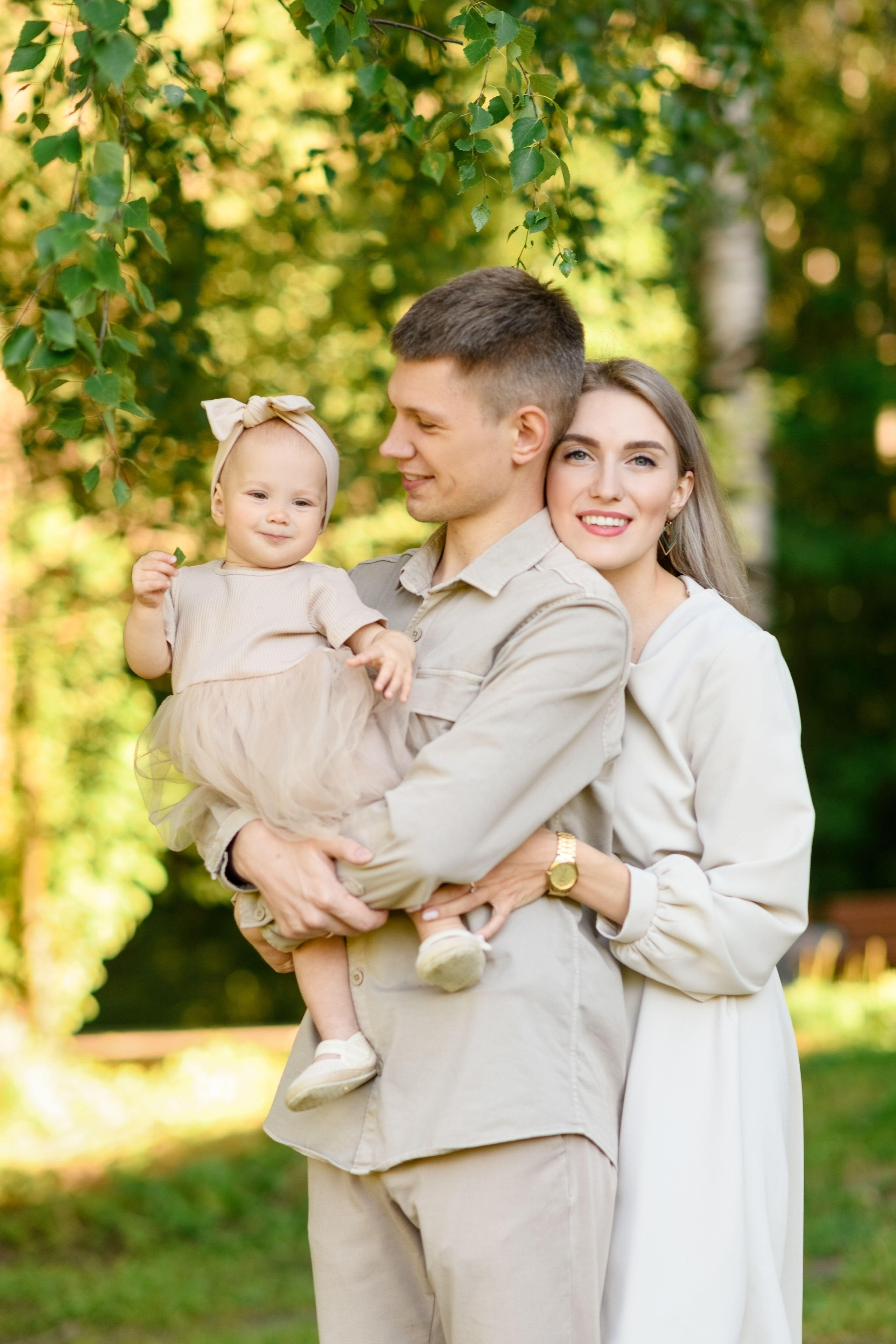 Семейная фотосессия для Кристины, Григория и Ульяны. Свадебный и семейный фотограф в Санкт-Петербурге Олеся Еремеева