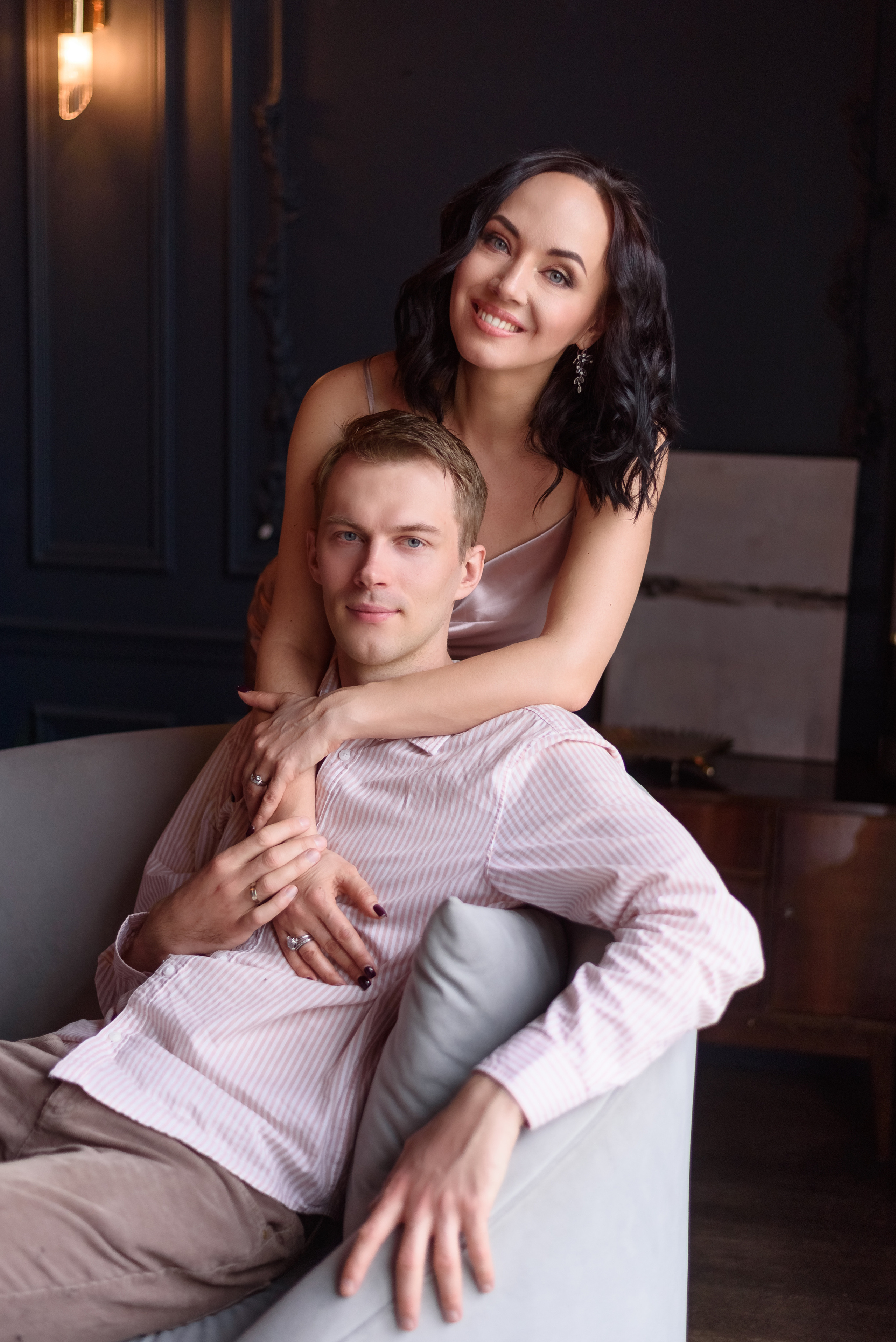 Семейные фотосессии в студии и дома. Свадебный и семейный фотограф в Санкт-Петербурге Олеся Еремеева