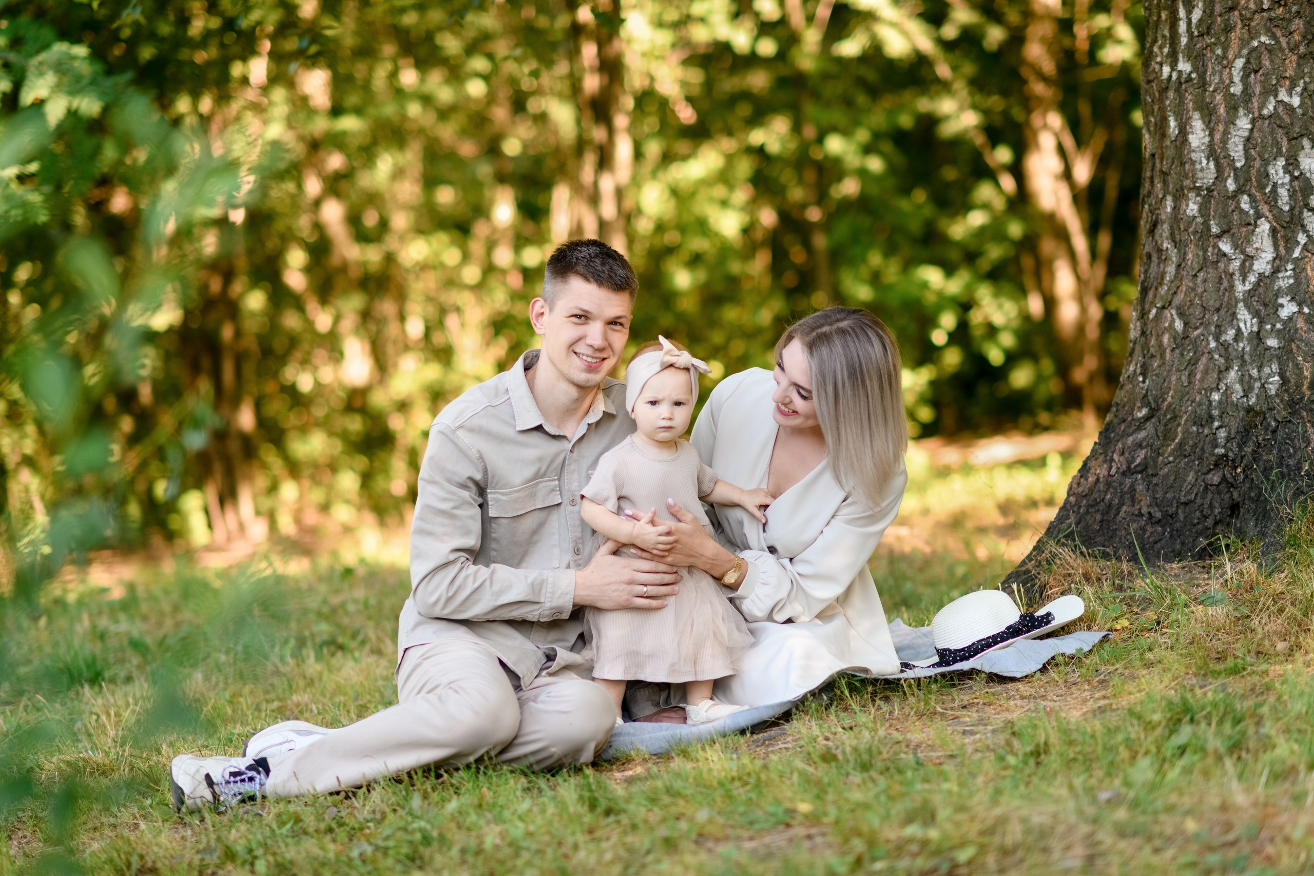 Семейная фотосессия для Кристины, Григория и Ульяны. Свадебный и семейный фотограф в Санкт-Петербурге Олеся Еремеева