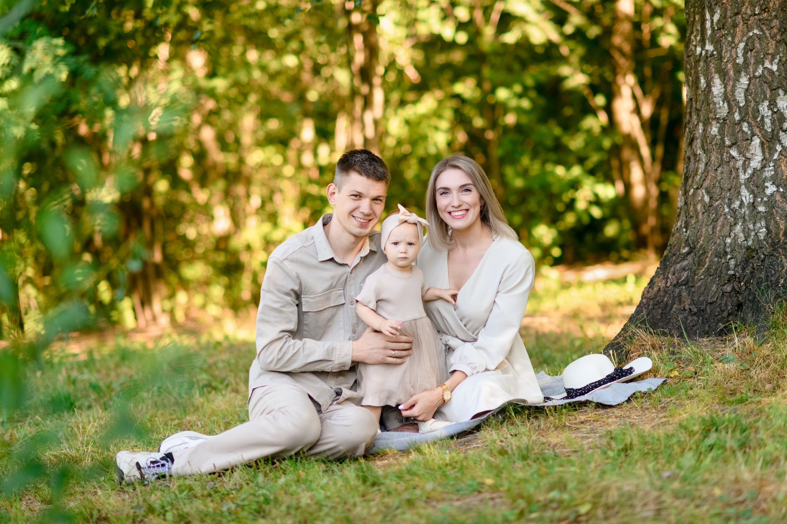 Семейная фотосессия для Кристины, Григория и Ульяны. Свадебный и семейный фотограф в Санкт-Петербурге Олеся Еремеева