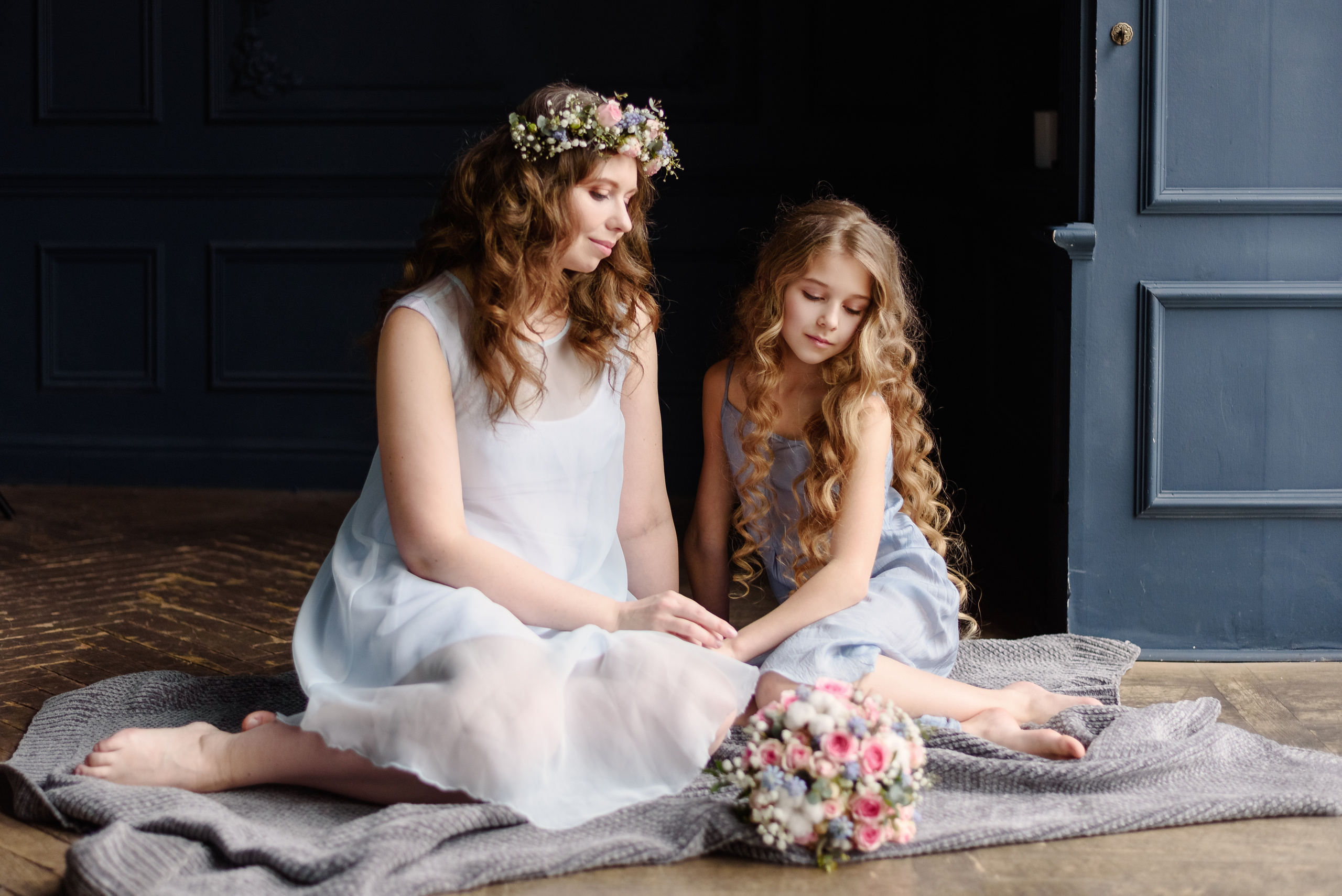 Семейные фотосессии в студии и дома. Свадебный и семейный фотограф в Санкт-Петербурге Олеся Еремеева