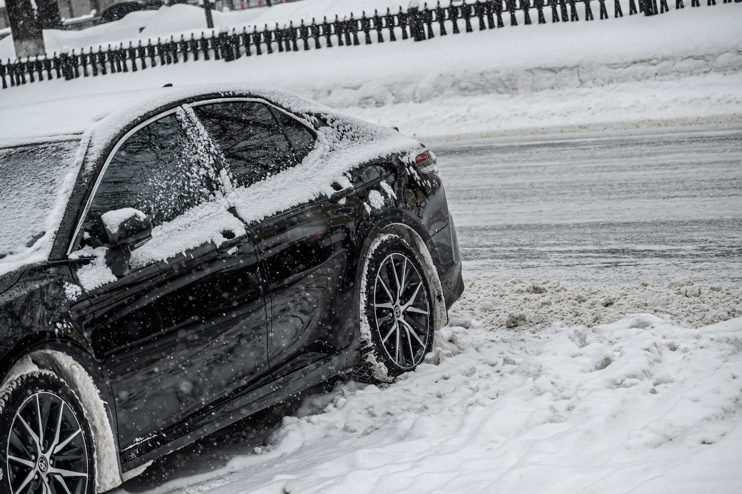 Снегопад. Репортажный фотограф