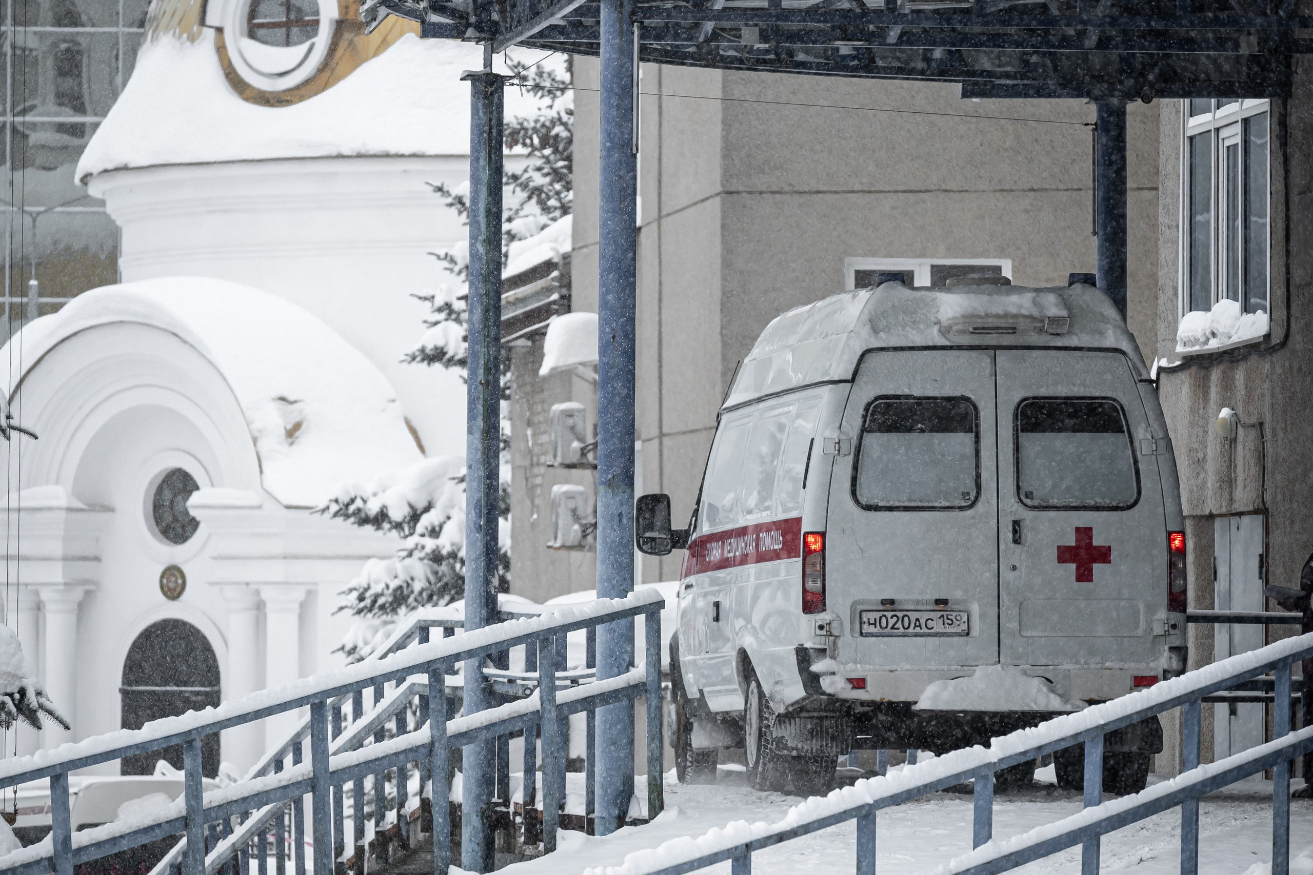 Снегопад. Репортажный фотограф