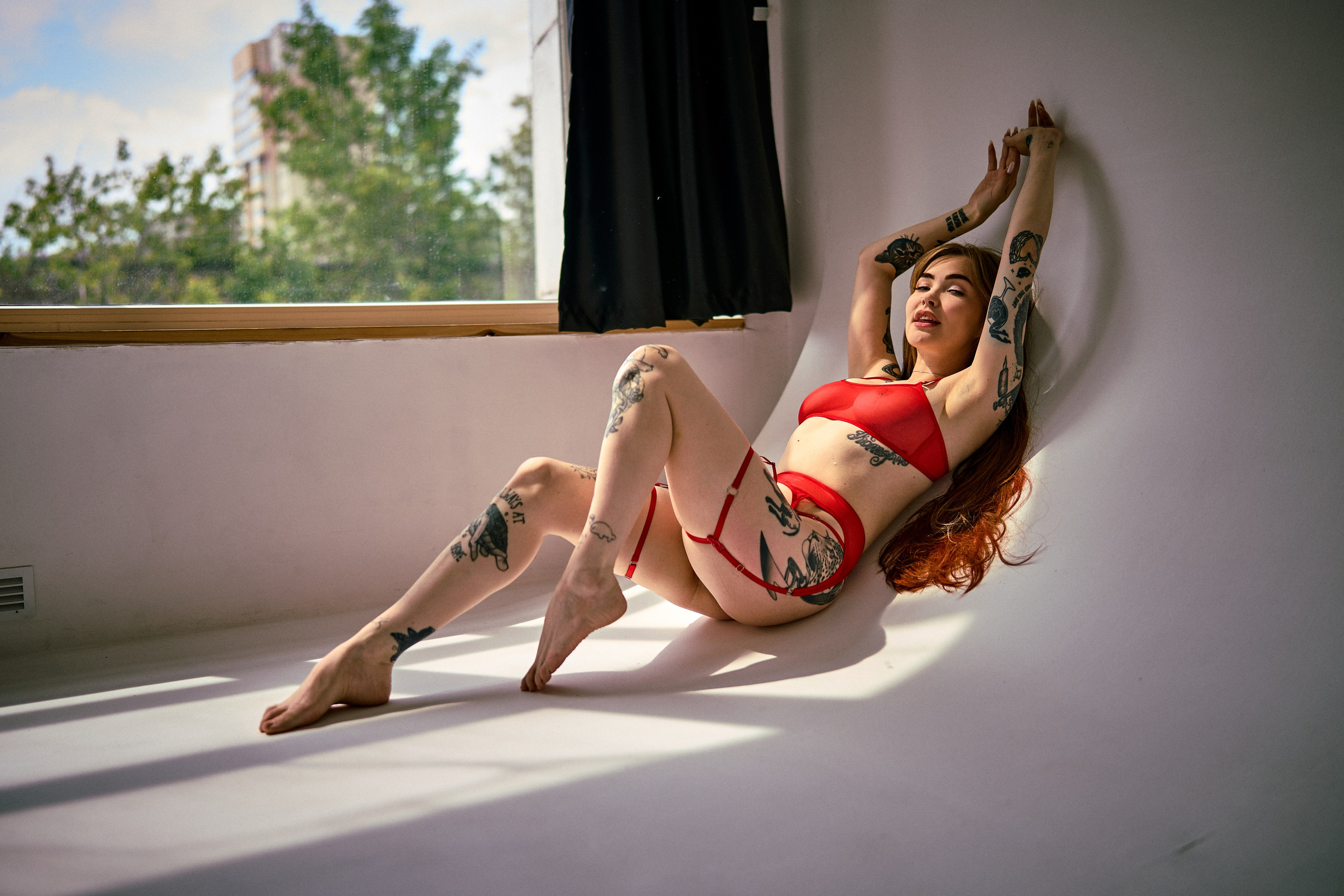 ALENA GZHEL. Саша Фоткал. Женский портрет. Будуар. НЮ