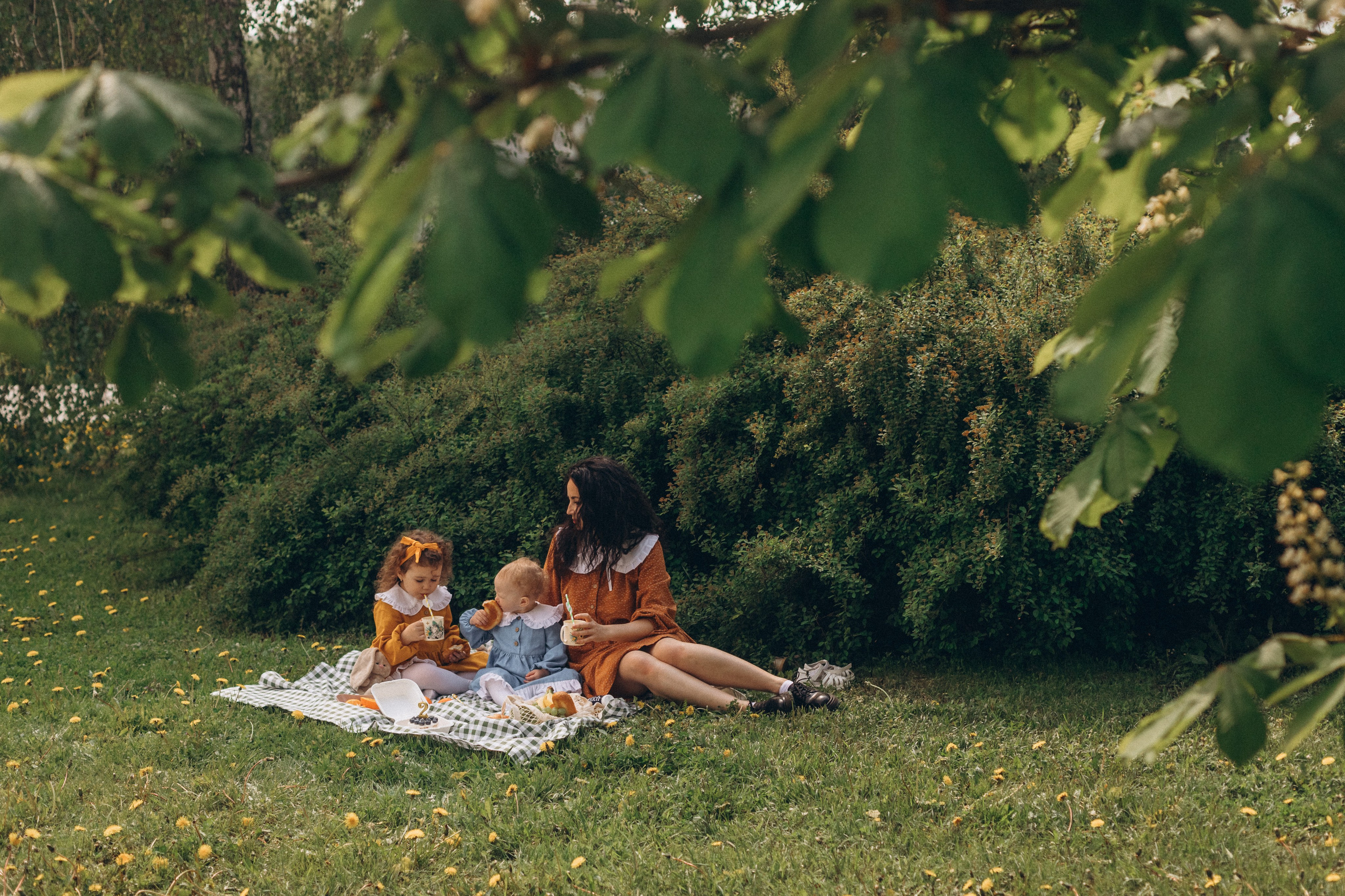 Пикник в парке. Детский и семейный фотограф в Москве Светлана Шабалина