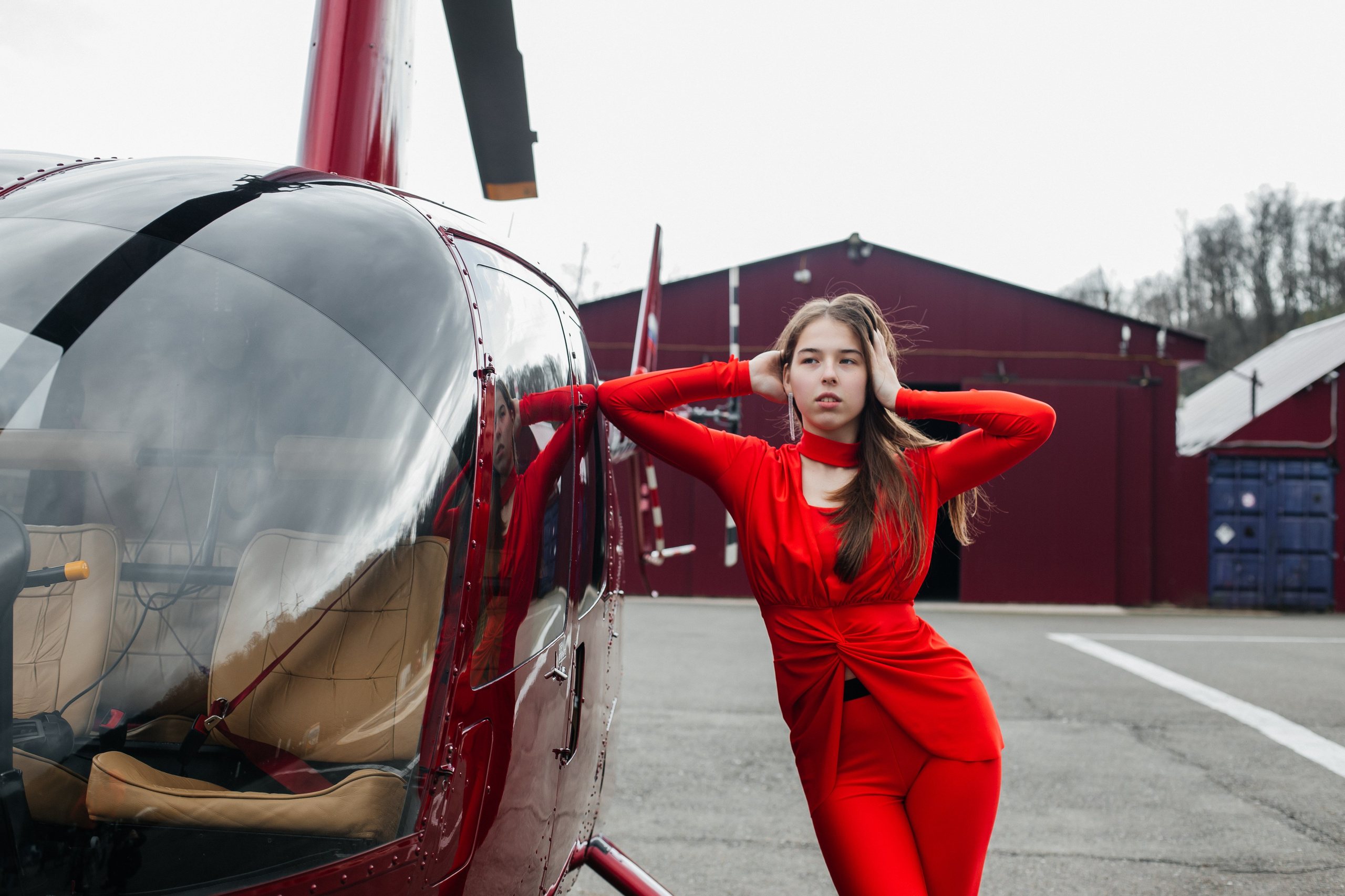 Aviation Style. Efimova Model Agency