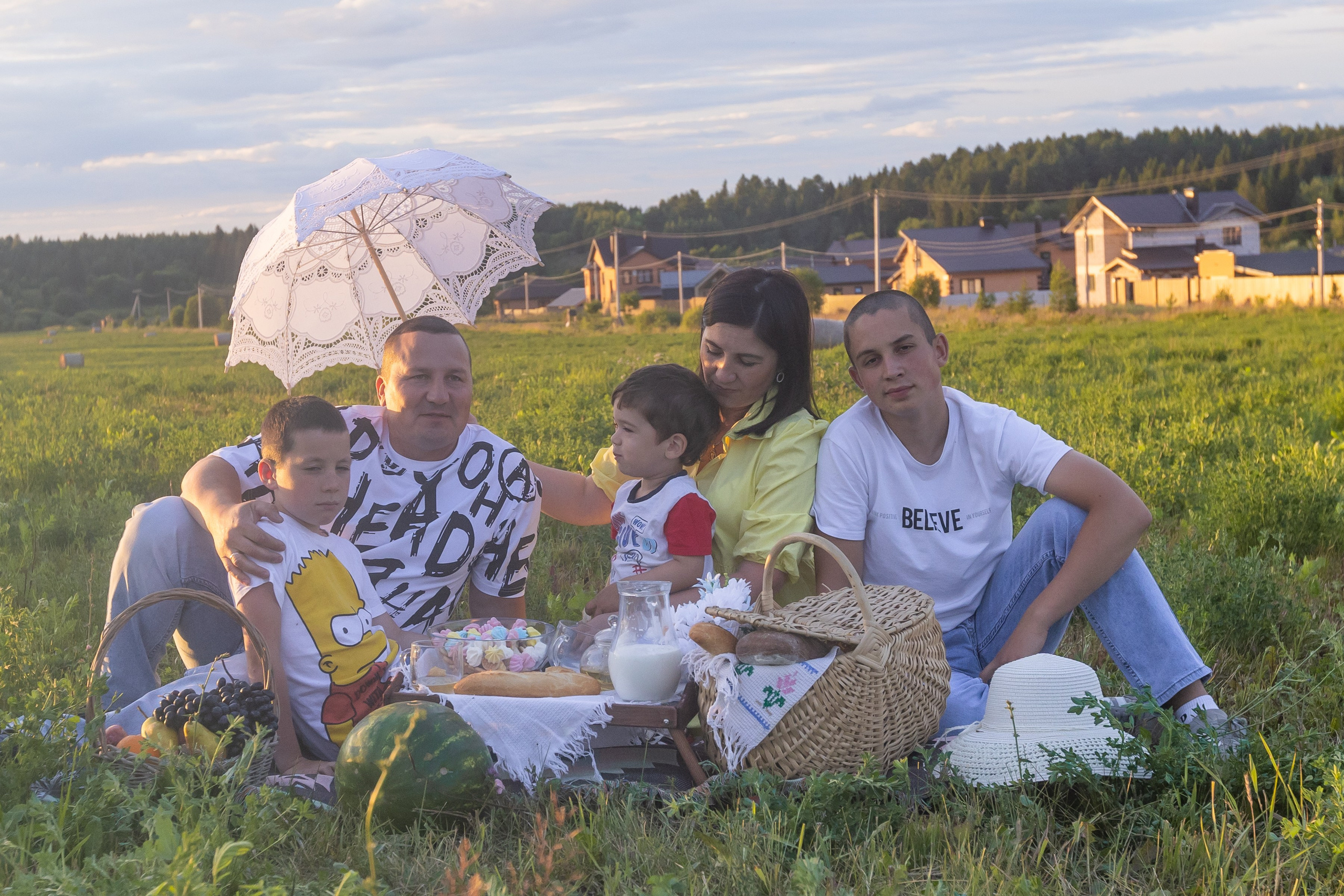 Семейная фотосессия Гиззатуллиных
