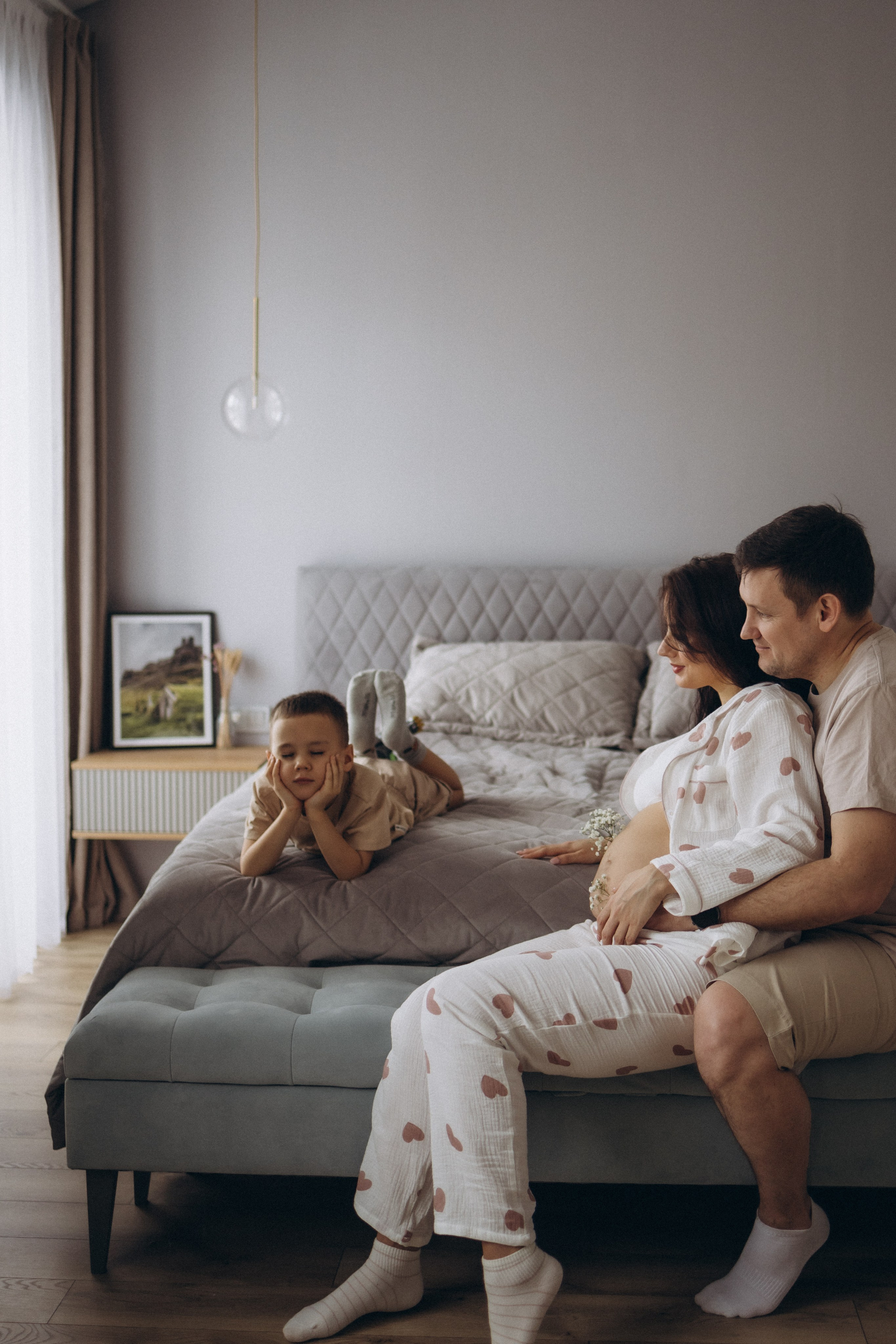 Домашняя семейная фотосессия (15.02.2025) г. Обнинск (Калужская обл.). Надежда Стар семейный и церковный фотограф в Жукове и Калужской области