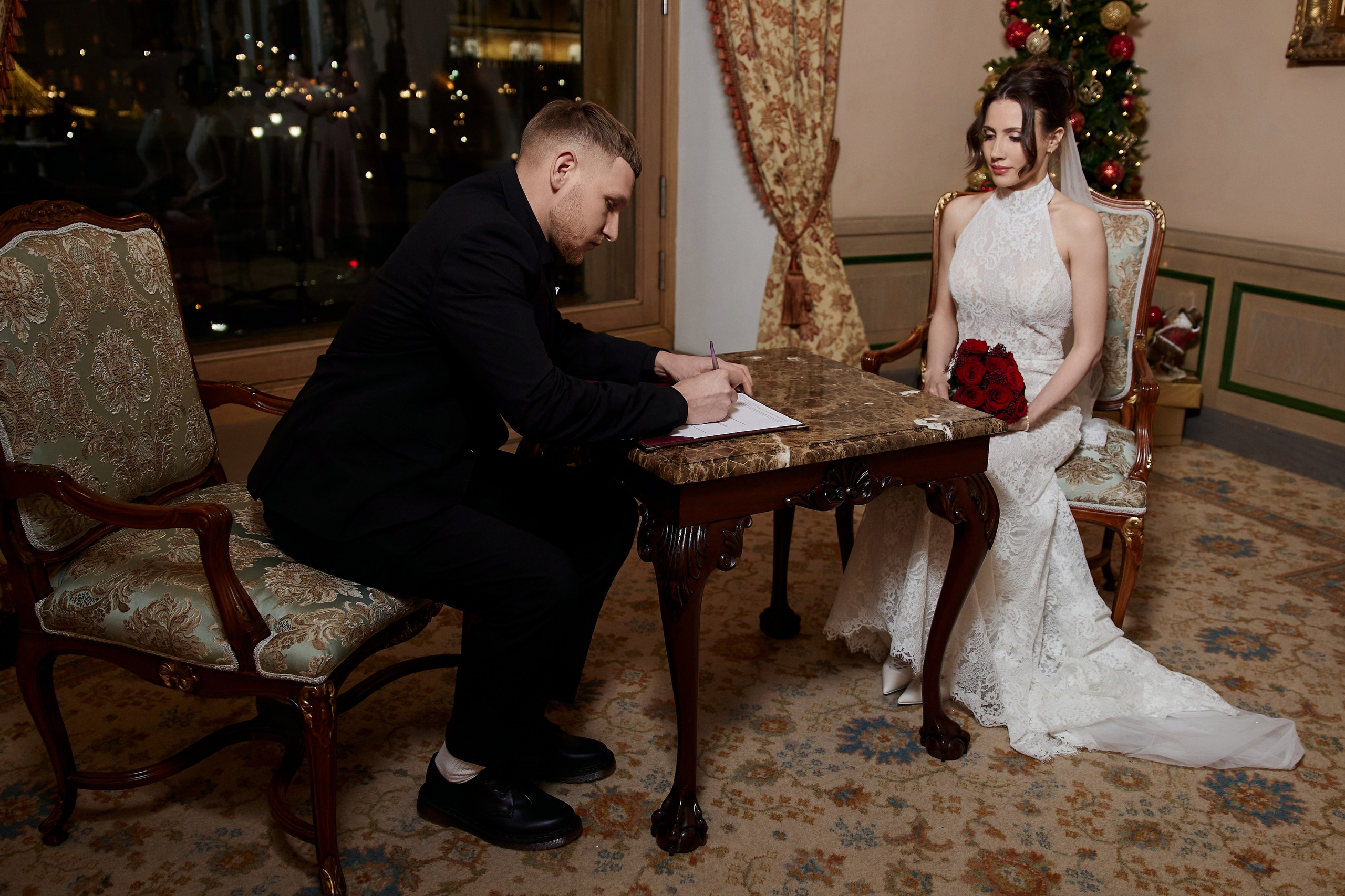 Анастасия и Никита. Роспись в гостинице «Националь». Свадебный фотограф в Москве и Подмосковье