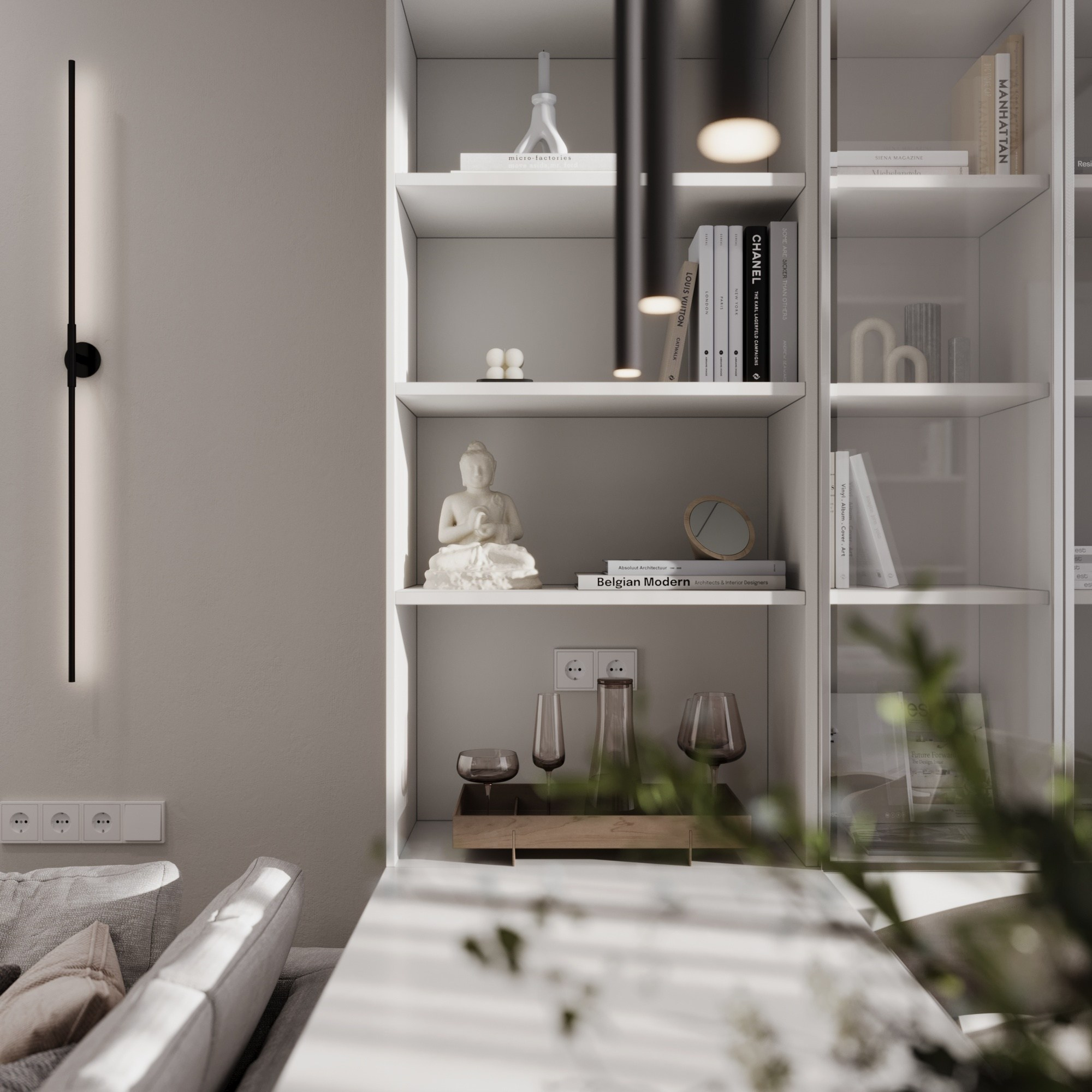 ЖК Крылатский, 68 м². Дизайнер интерьера LEVITSKAYA VIKTORIA